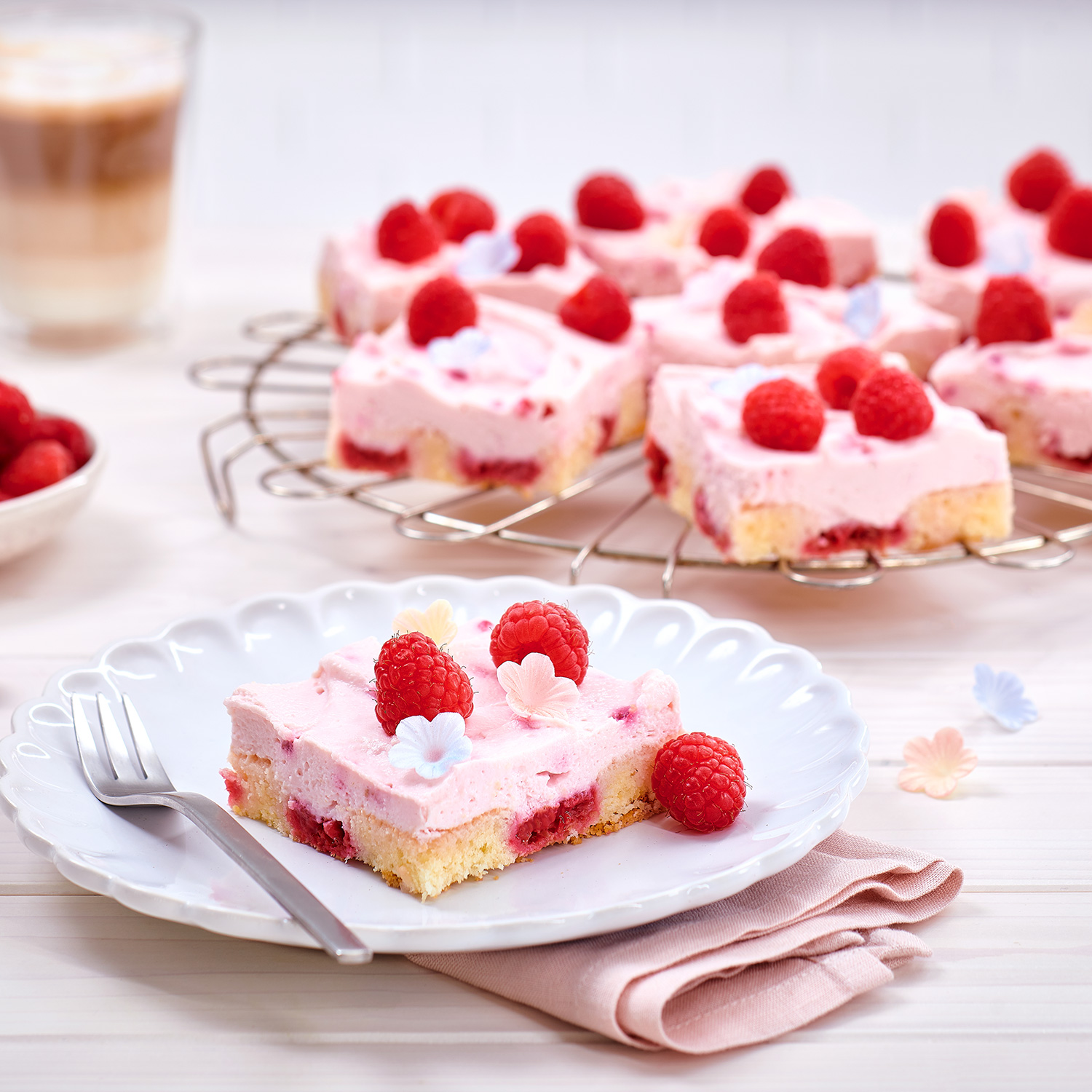 Törtchen Topping Raspberry Mascarpone