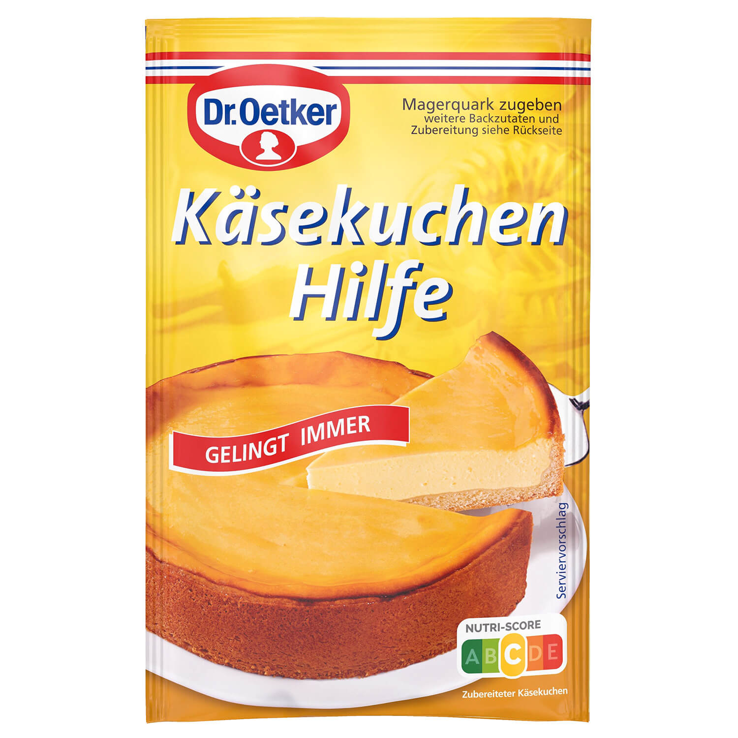 Käsekuchen Hilfe