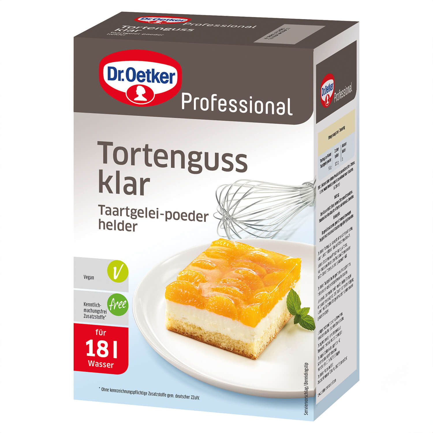 Tortenguss, klar