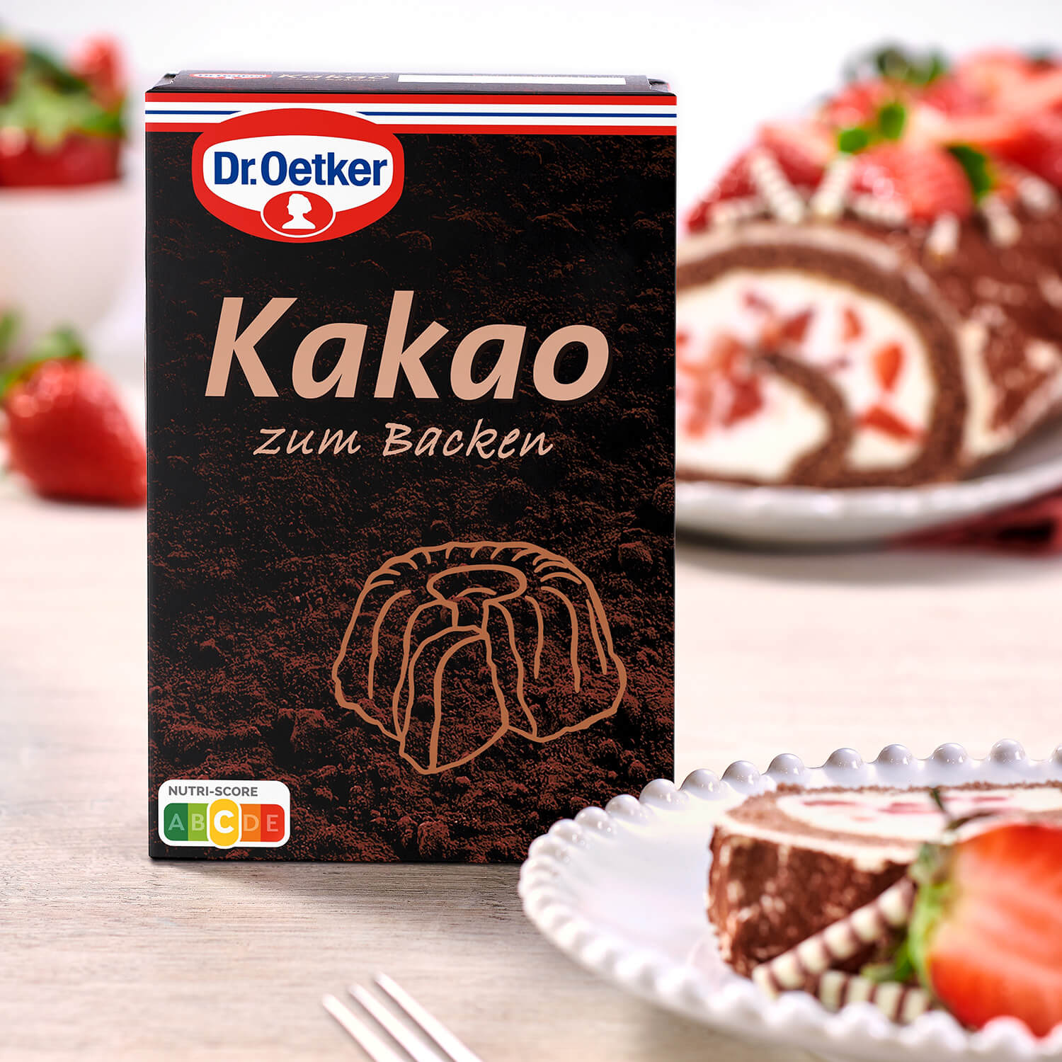 Kakao zum Backen