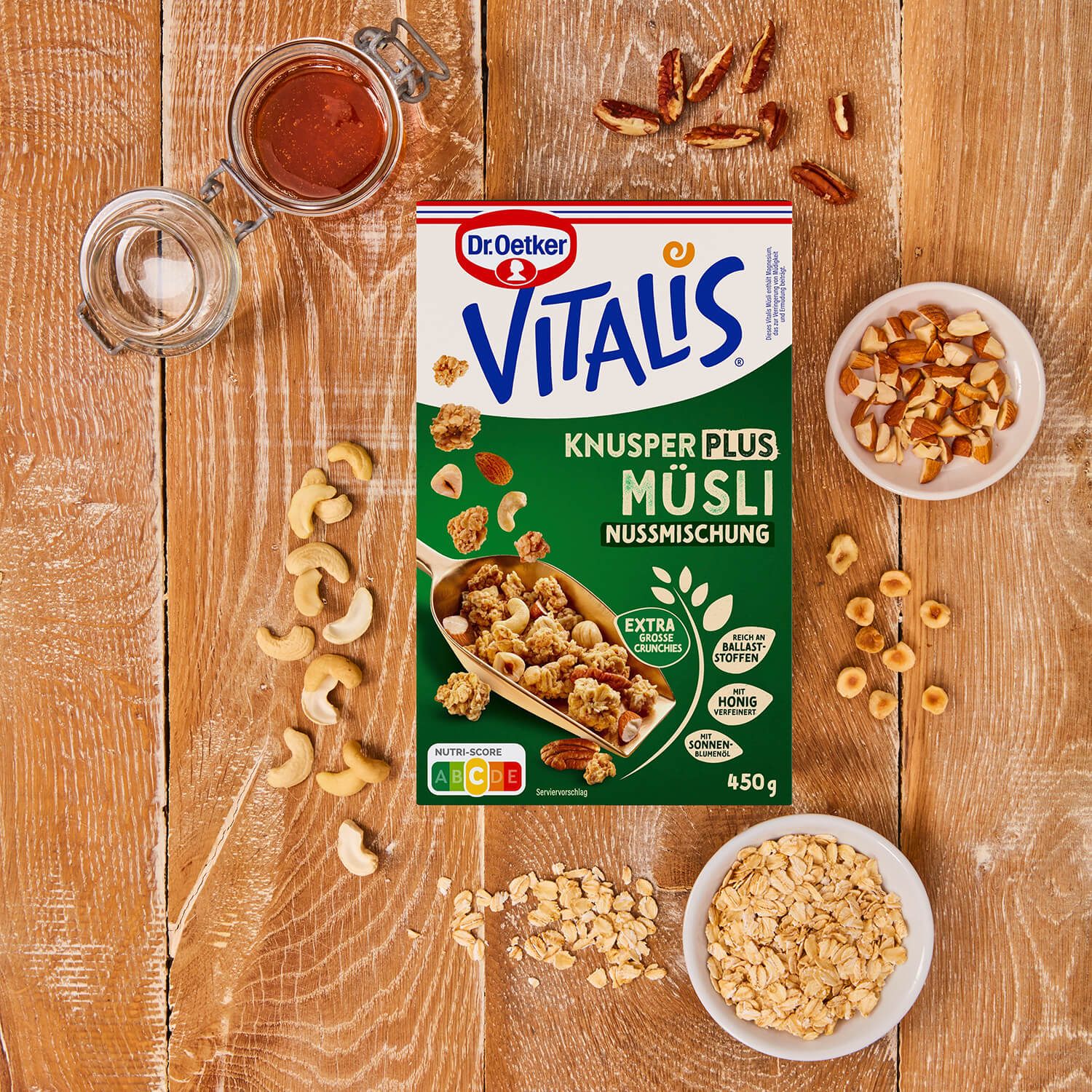 Vitalis KnusperPlus Nussmischung