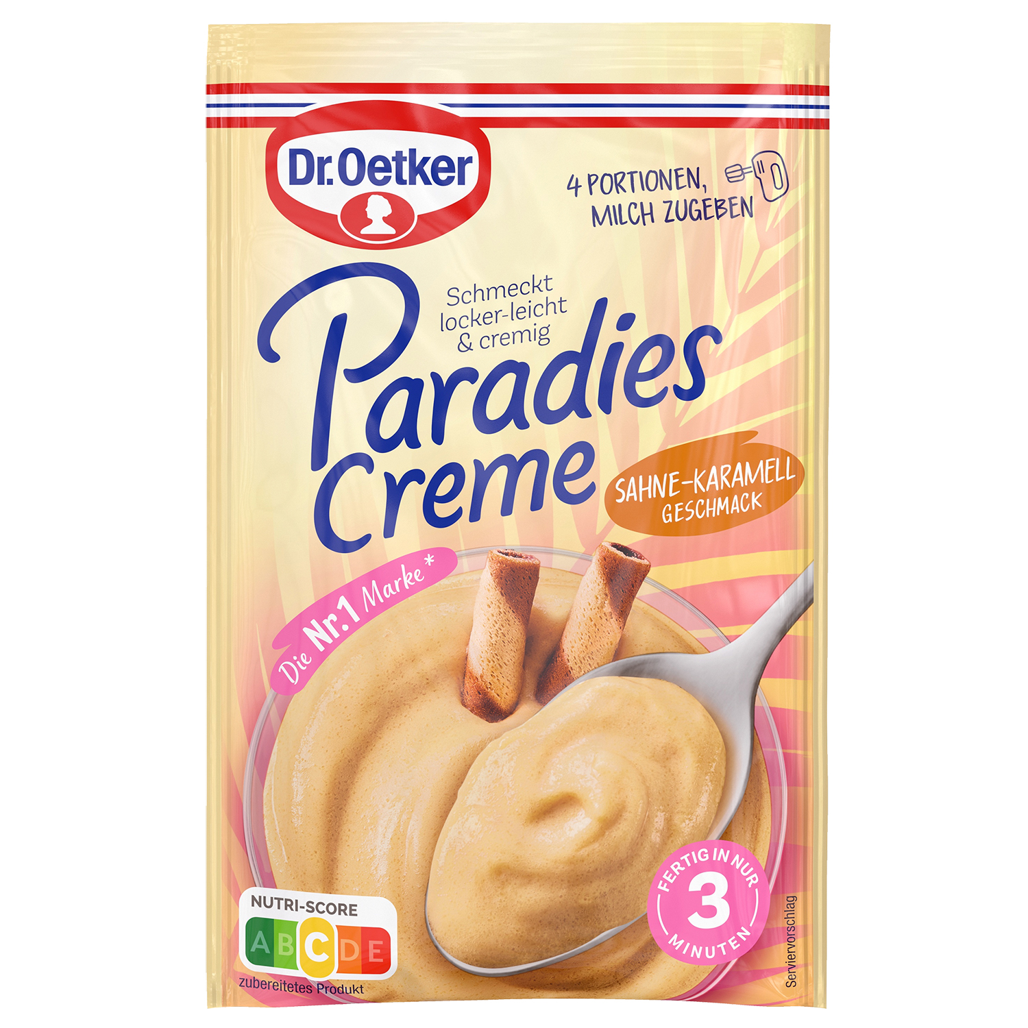 Paradies Creme Sahne-Karamell-Geschmack