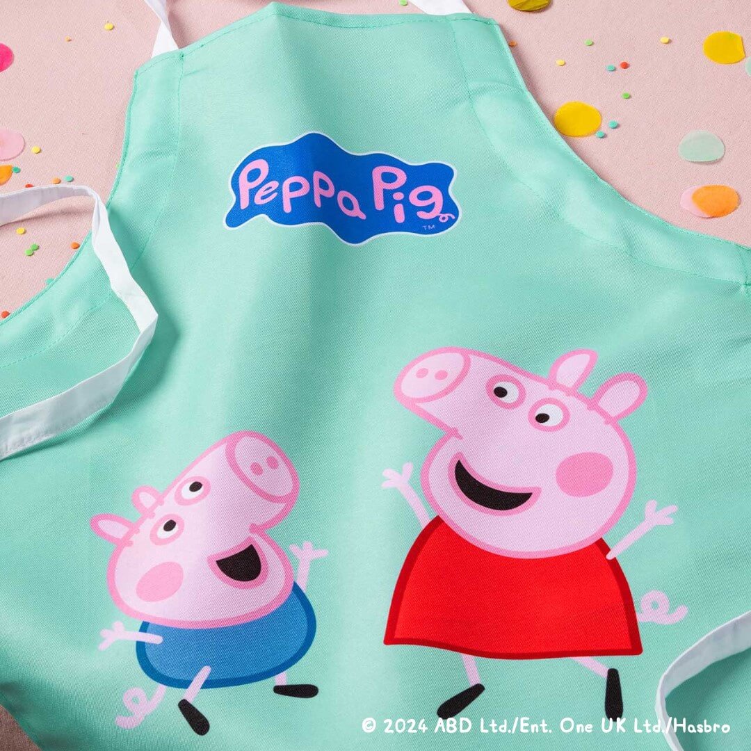 Kleine Back-Schürze "Peppa & Schorsch"