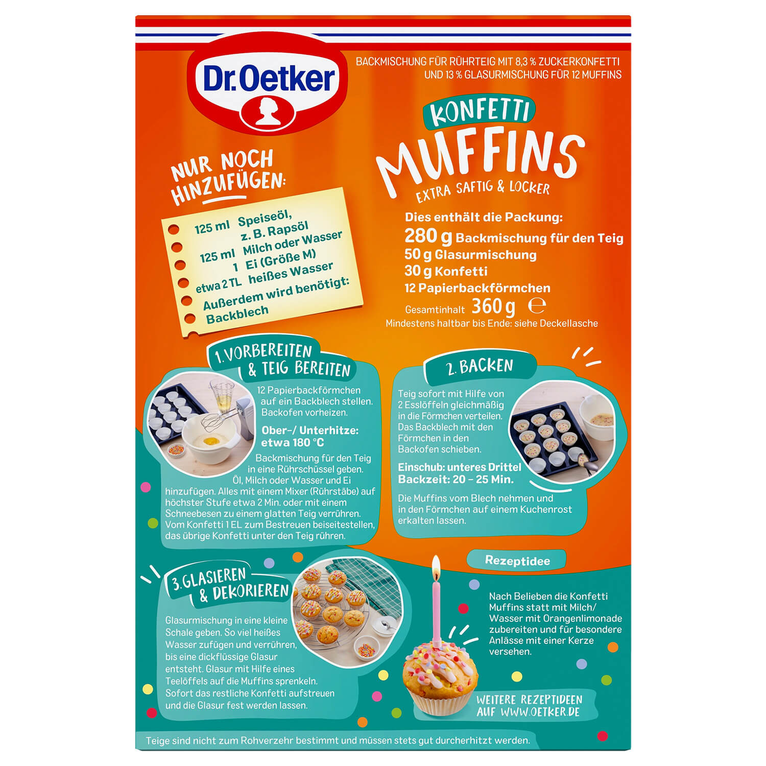 Konfetti Muffins