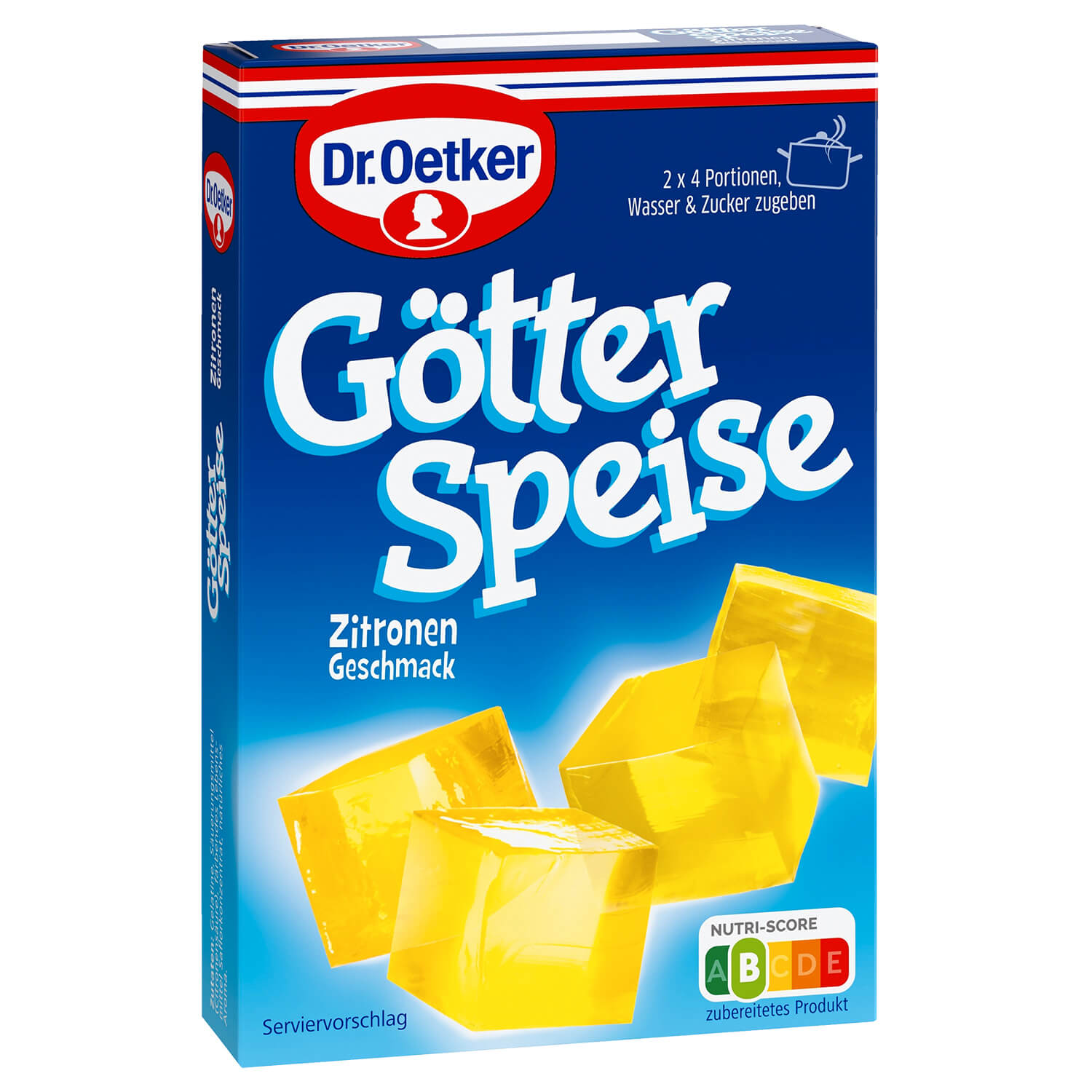 Götterspeise Zitronen-Geschmack