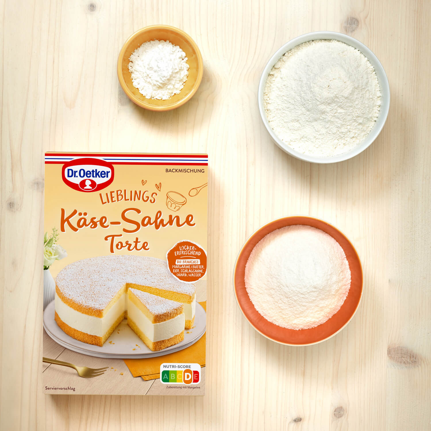 Käse-Sahne Torte