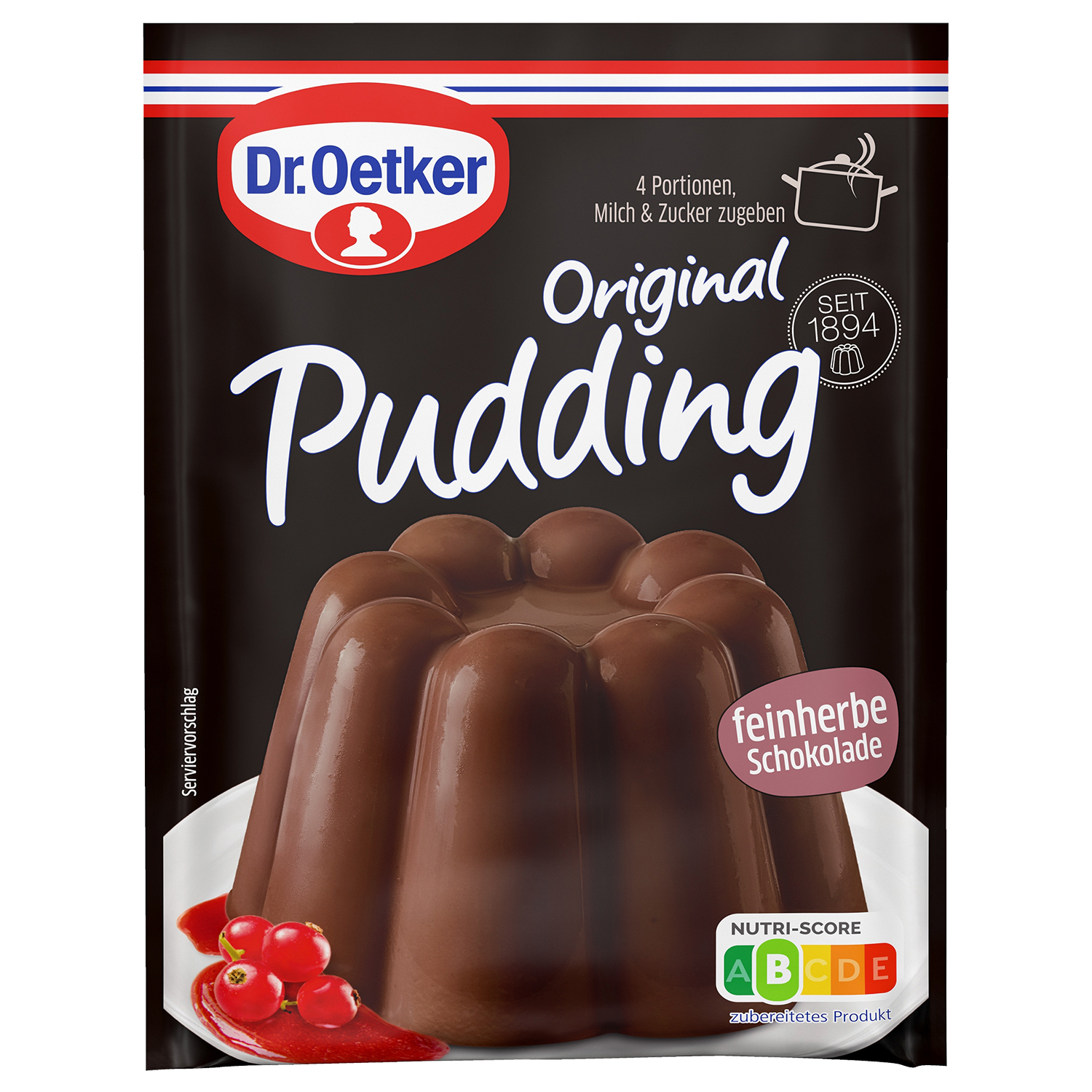 Original Pudding Schoko feinherb 3er 