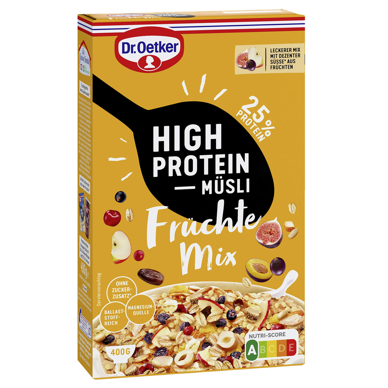 High Protein Müsli Früchte Mix