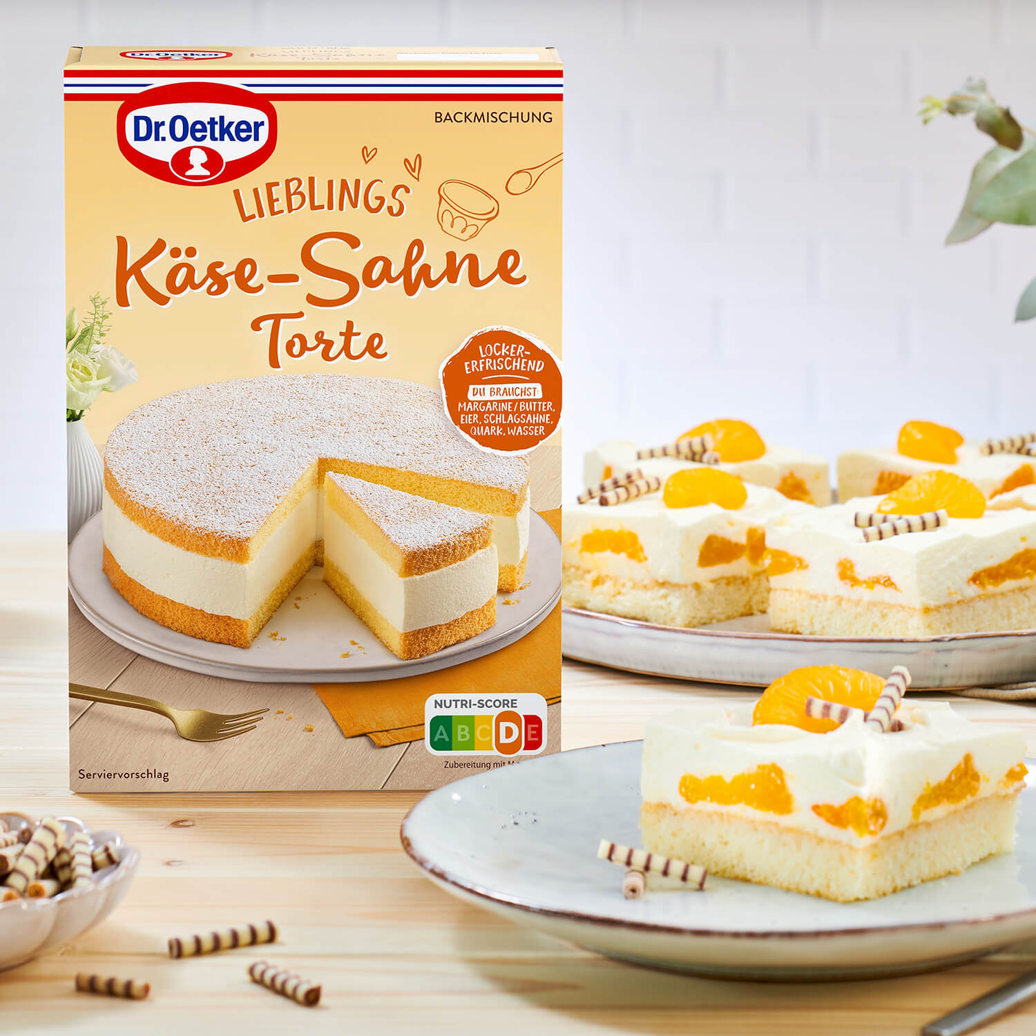 Käse-Sahne Torte