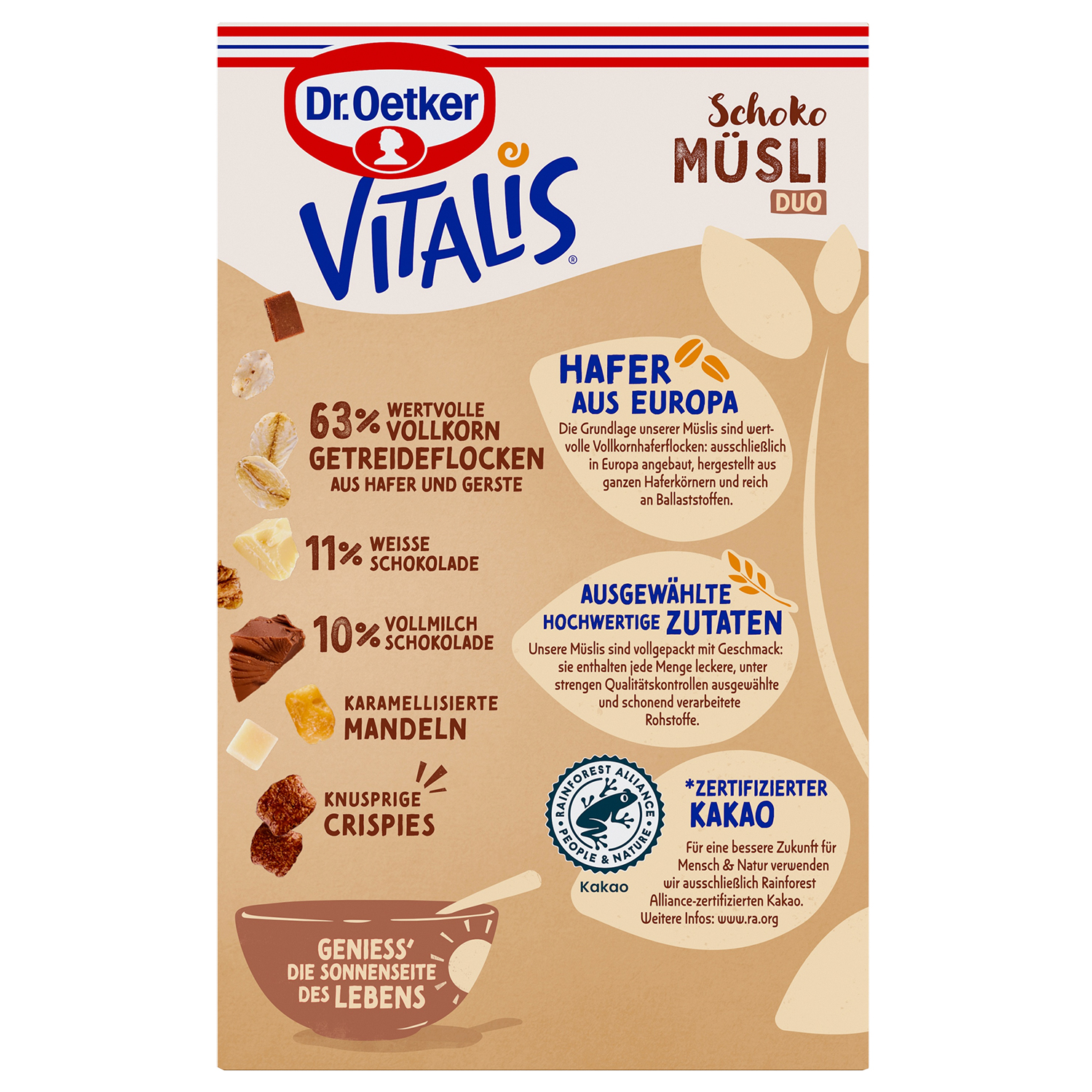 Vitalis Schoko Duo Müsli