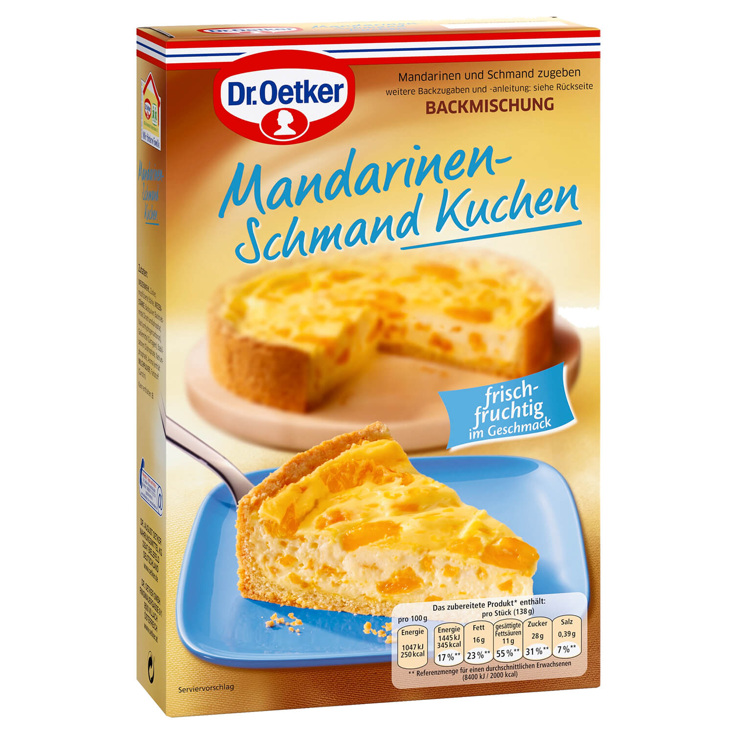 Mandarinen Schmand Kuchen