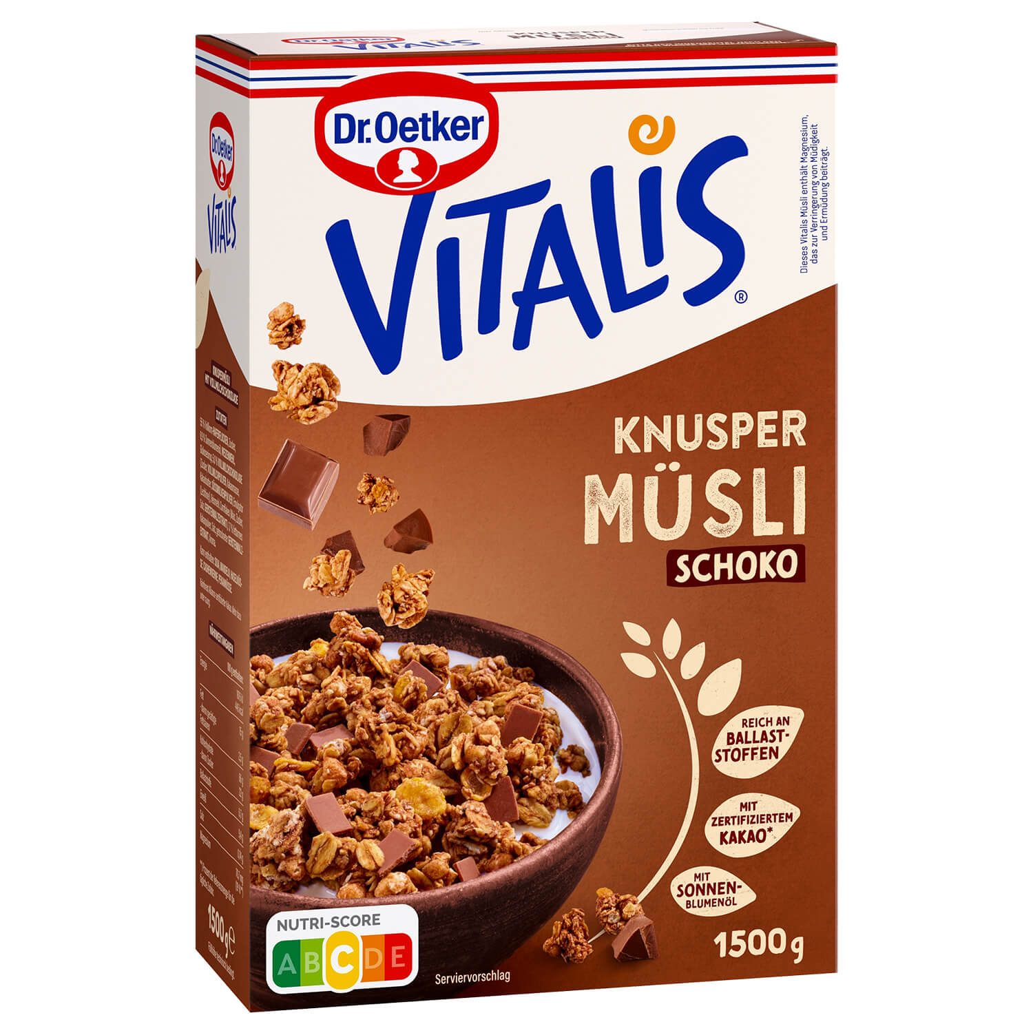 Vitalis Knuspermüsli Schoko 1500 g