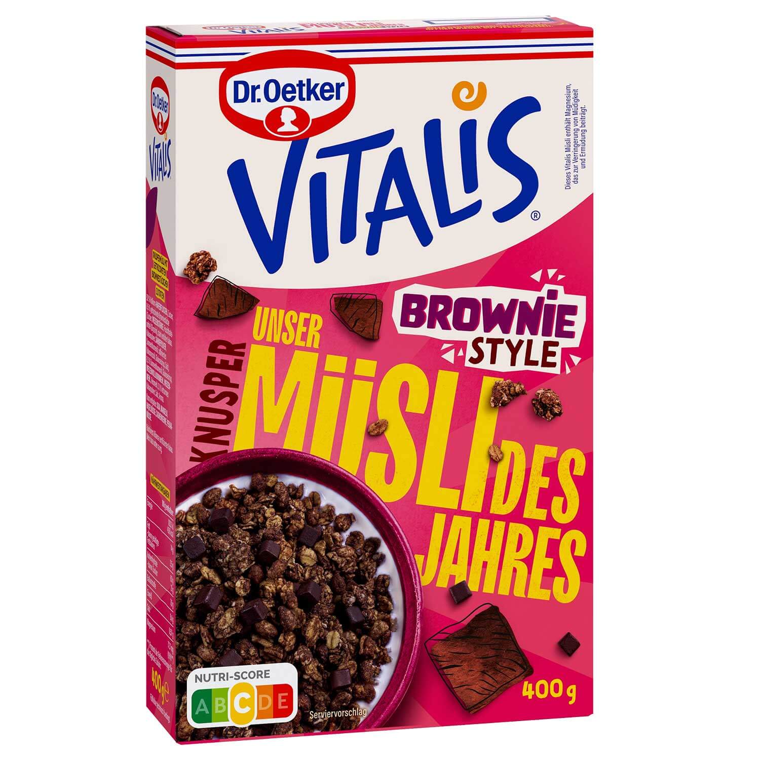 Vitalis Müsli des Jahres Brownie Style