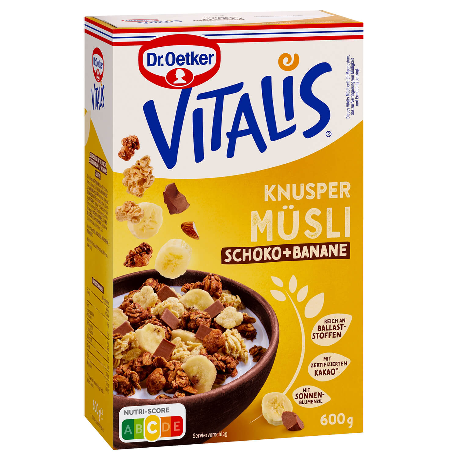 Vitalis Knuspermüsli Schoko Banane