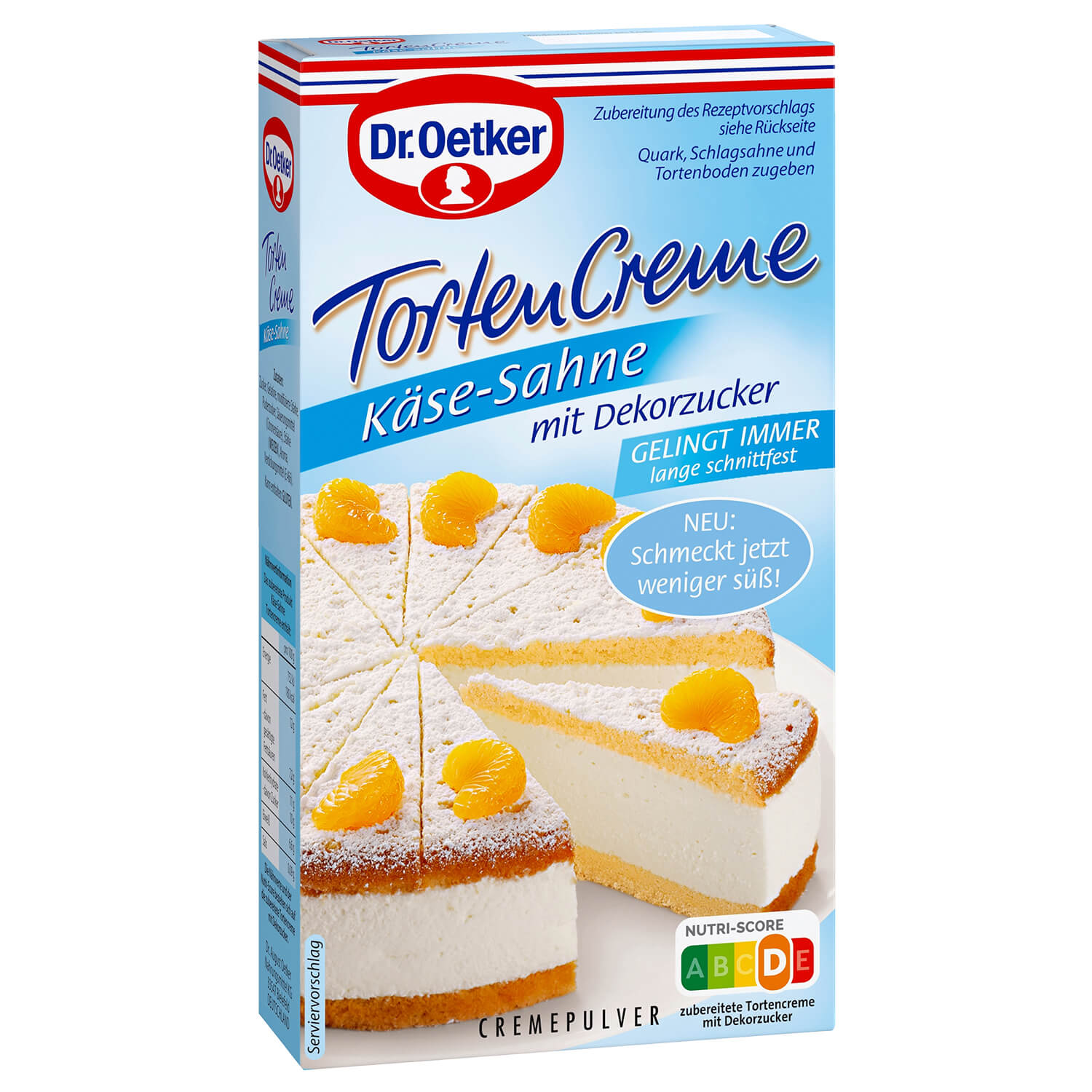 Käse-Sahne Tortencreme