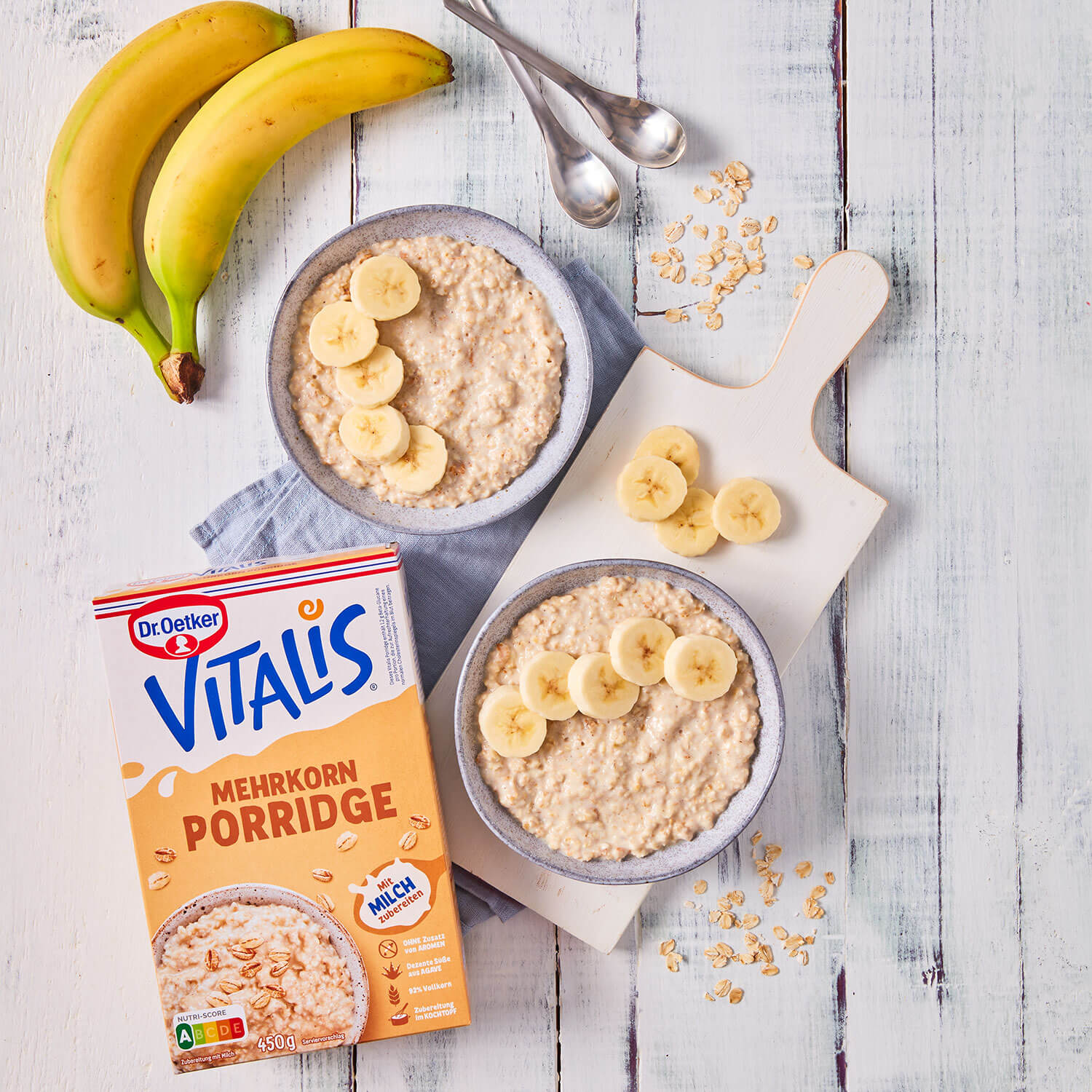 Vitalis Porridge Großpackung Mehrkorn