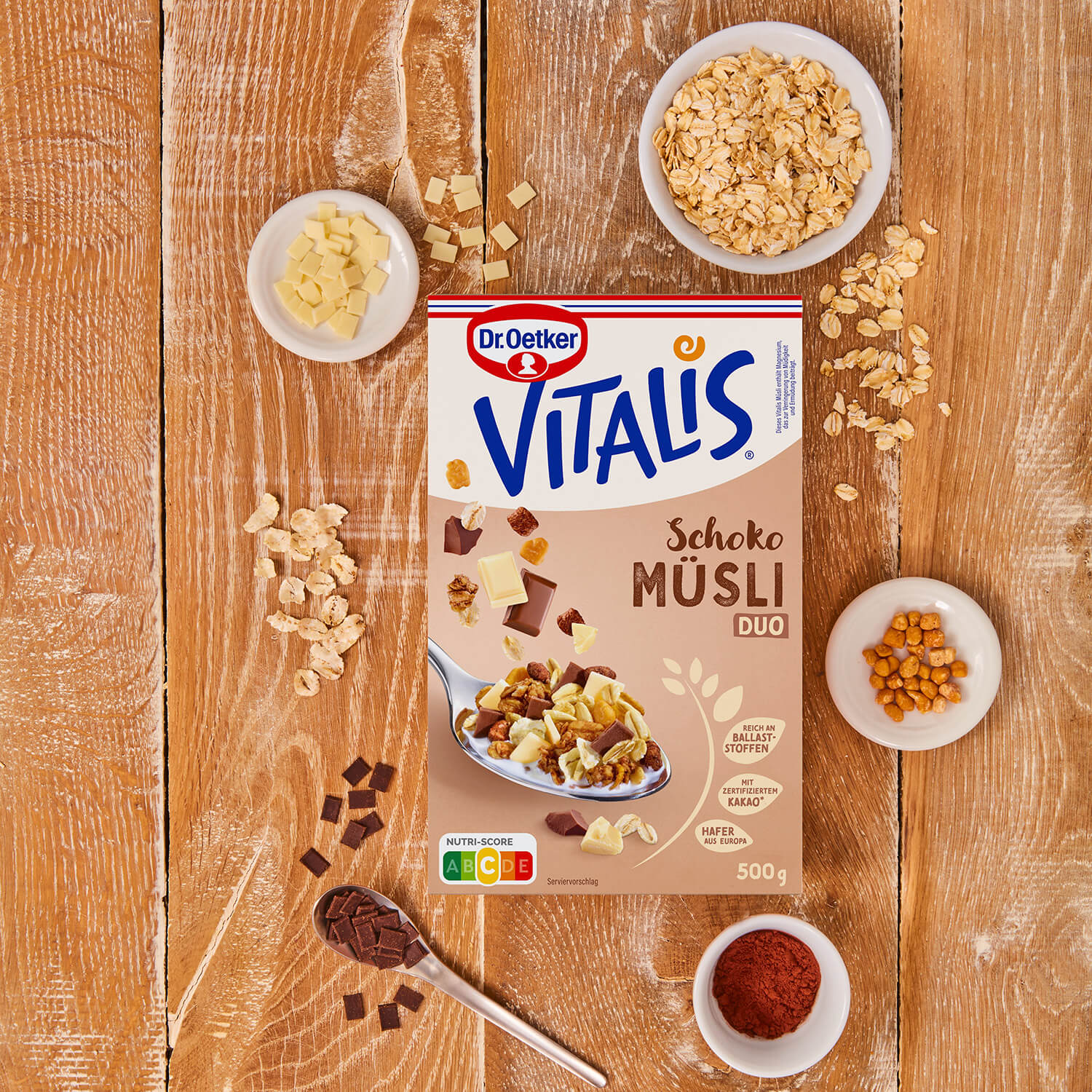 Vitalis SchokoDuo Müsli