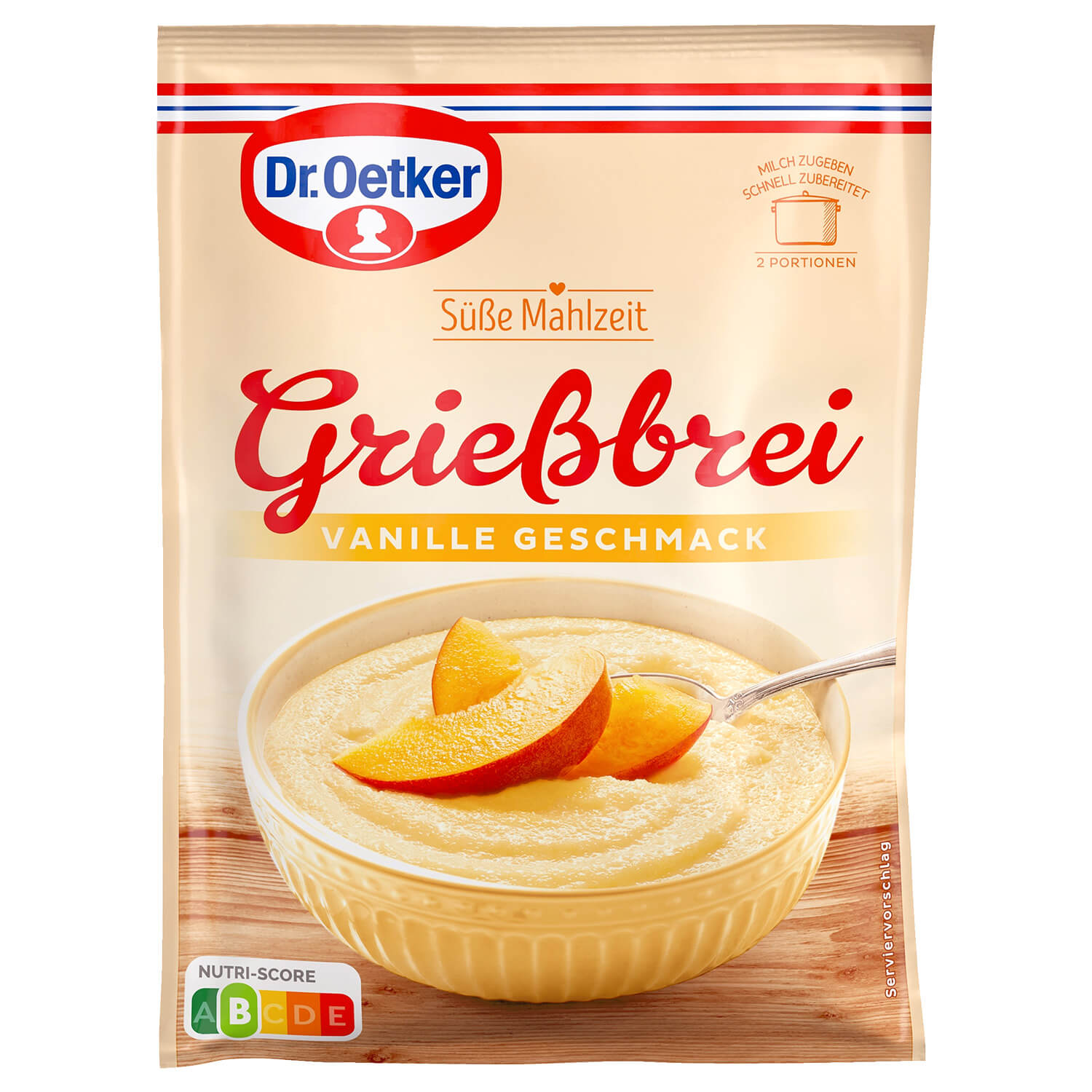 Grießbrei Vanille-Geschmack