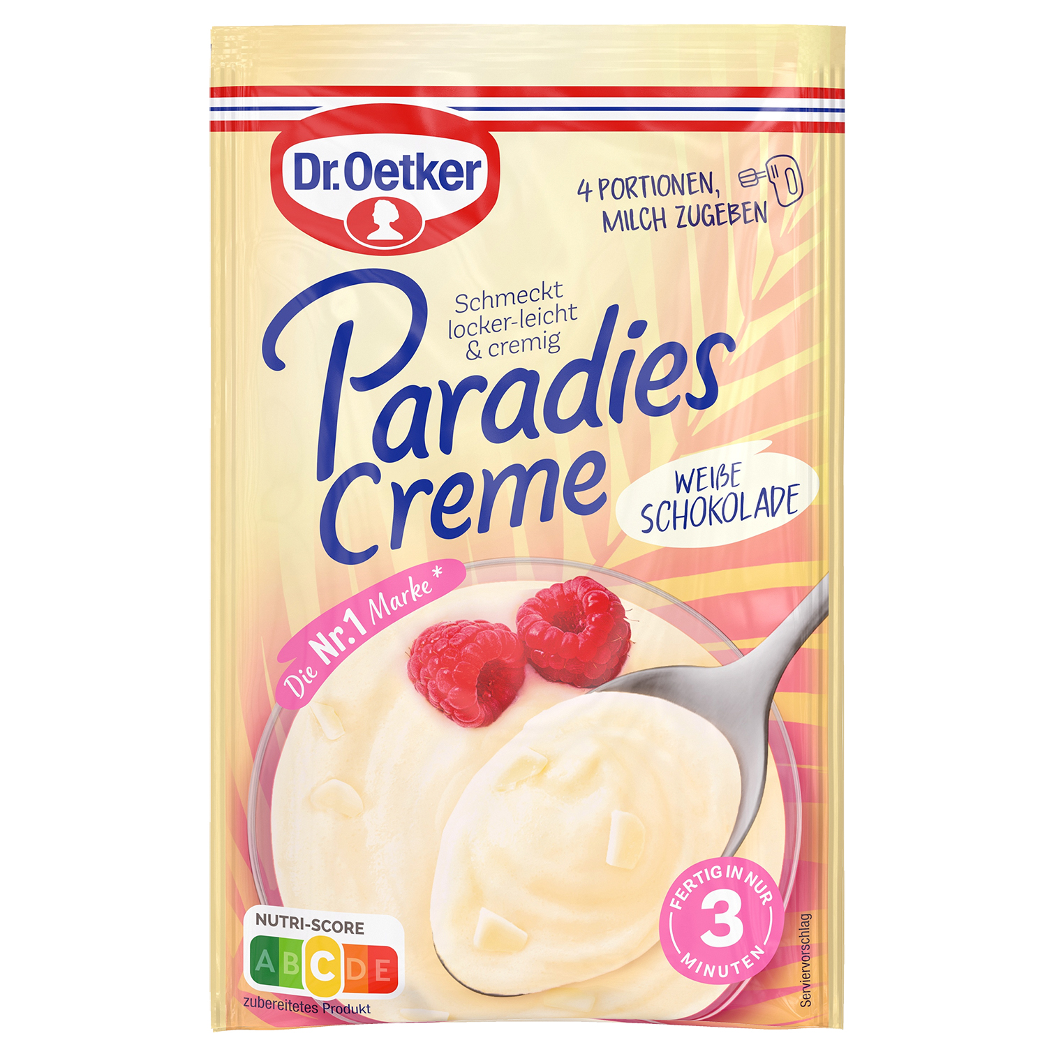 Paradies Creme Weiße Schokolade