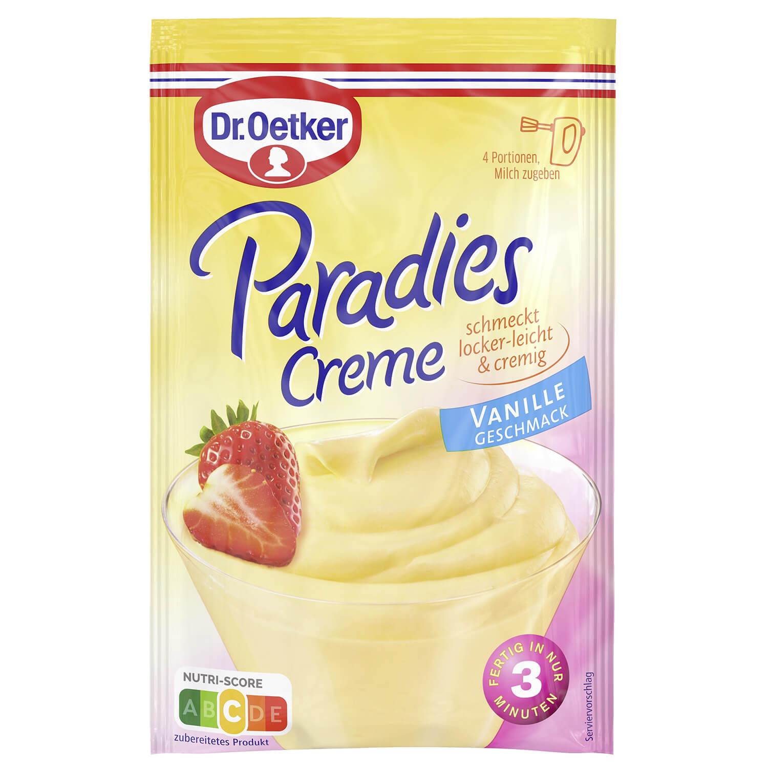 Paradies Creme Vanille-Geschmack