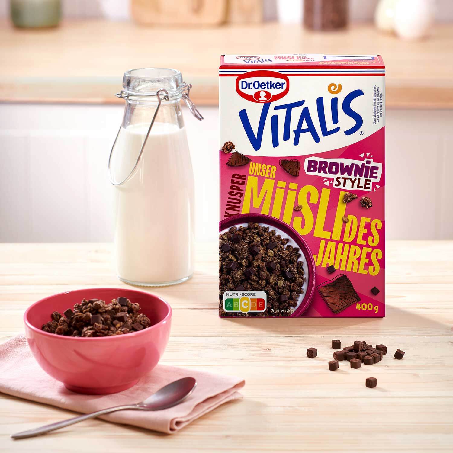 Vitalis Müsli des Jahres Brownie Style