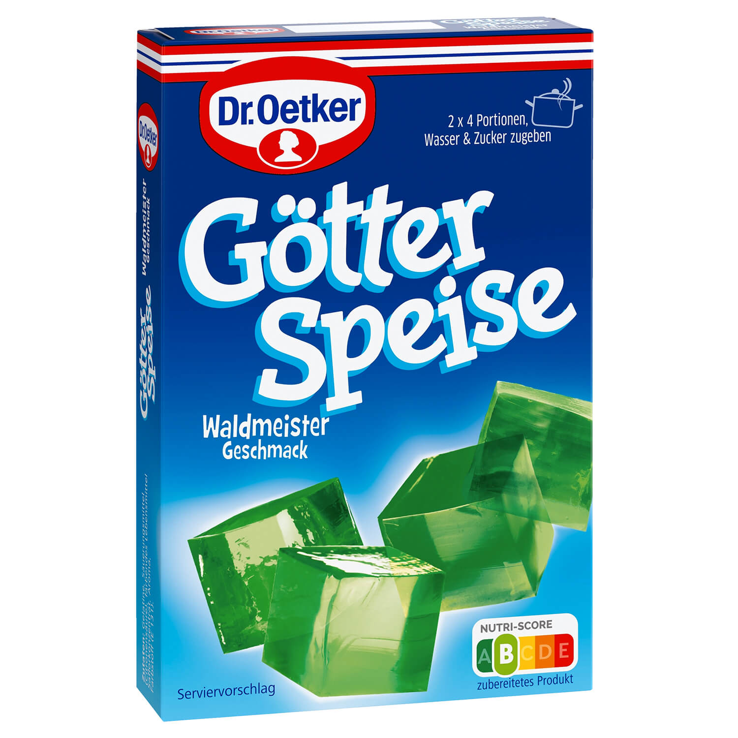 Götterspeise Waldmeister-Geschmack