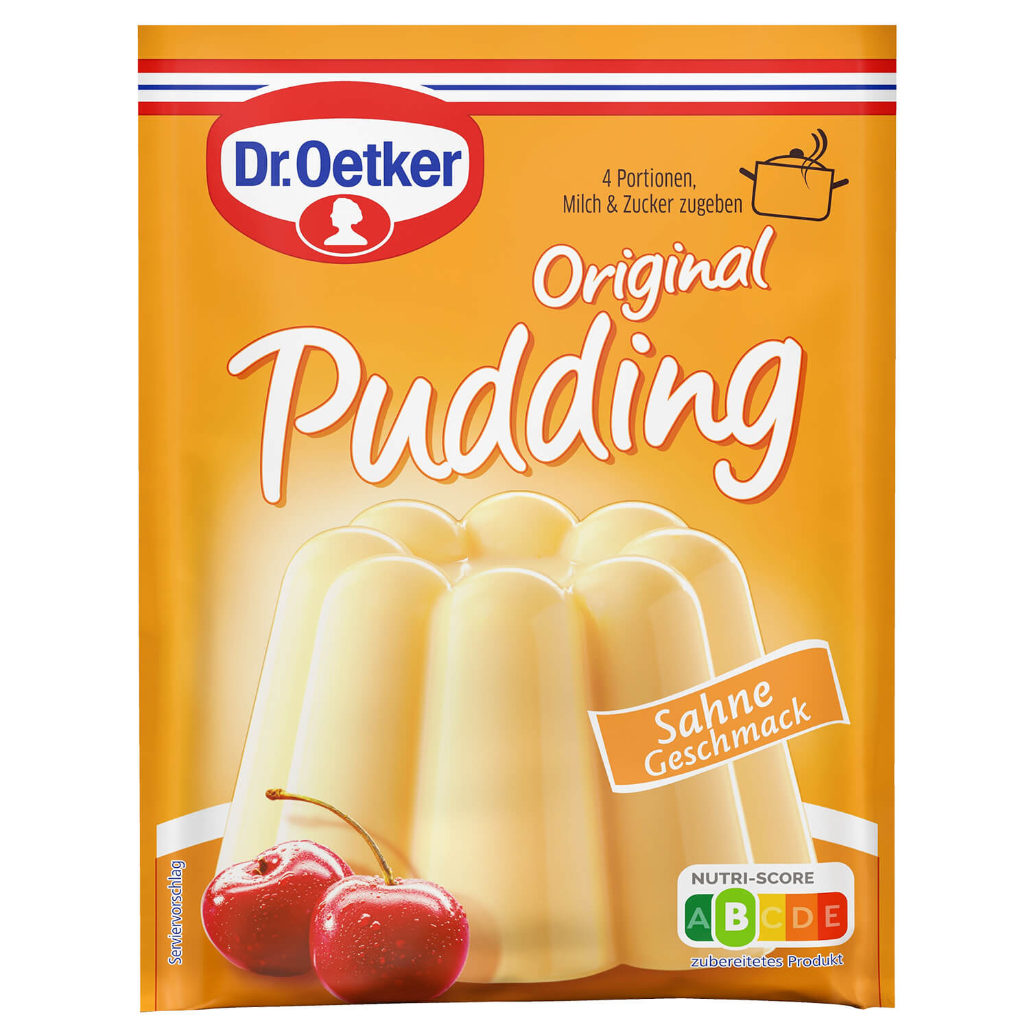 Original Pudding Sahne 3er