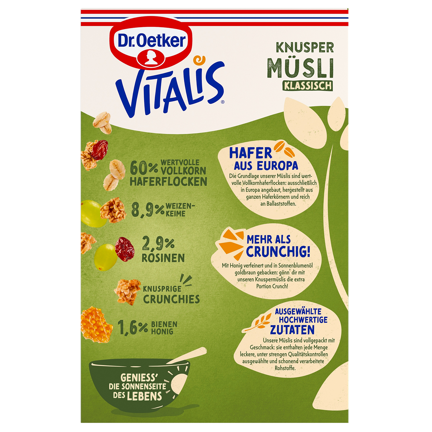 Vitalis Knuspermüsli klassisch 1500g