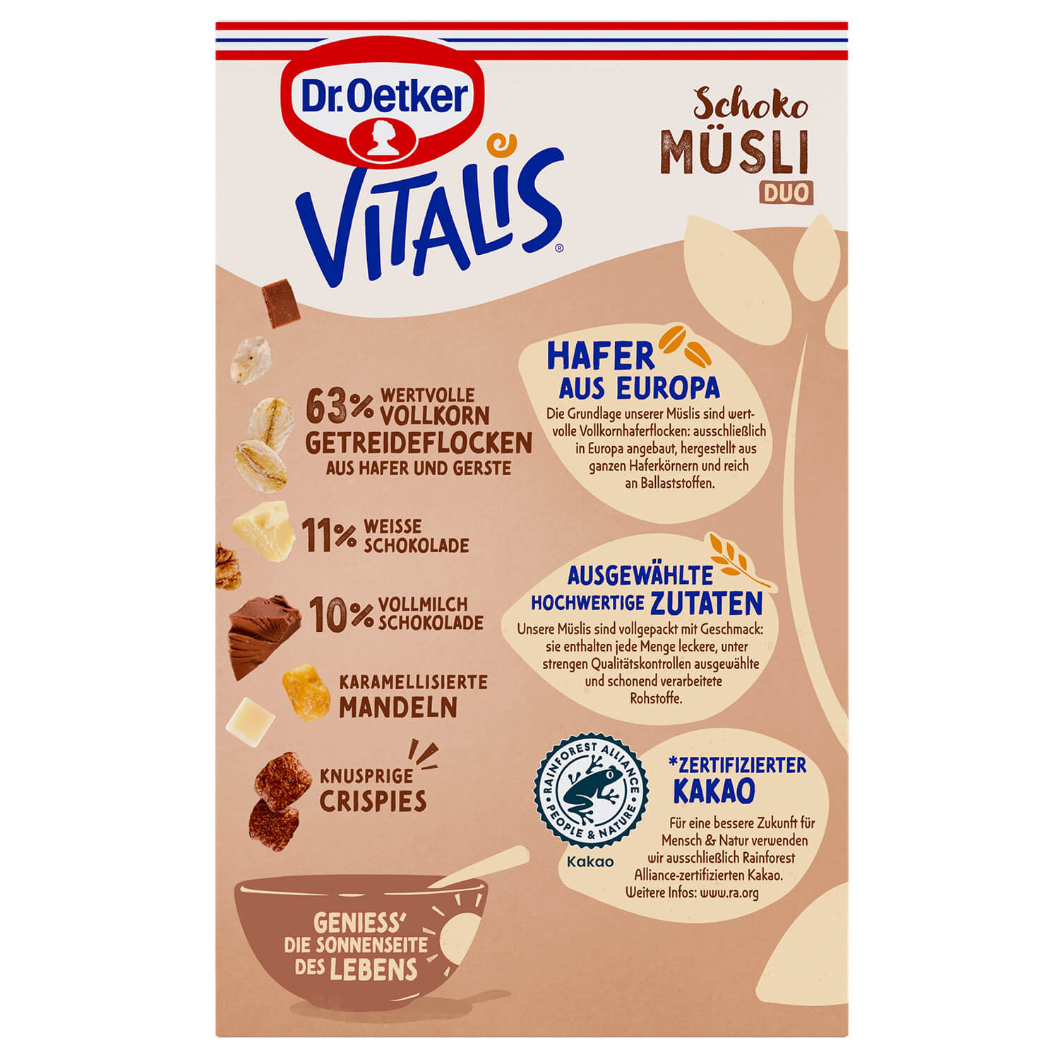 Vitalis SchokoDuo Müsli