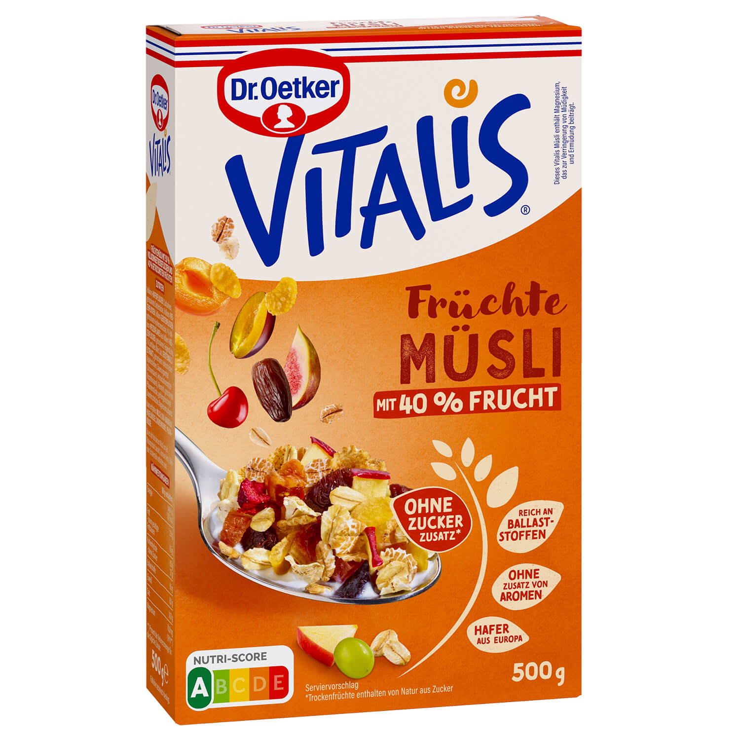 Vitalis Früchte Müsli