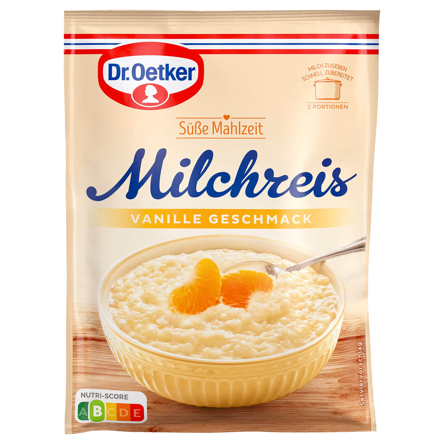 Milchreis Vanille-Geschmack