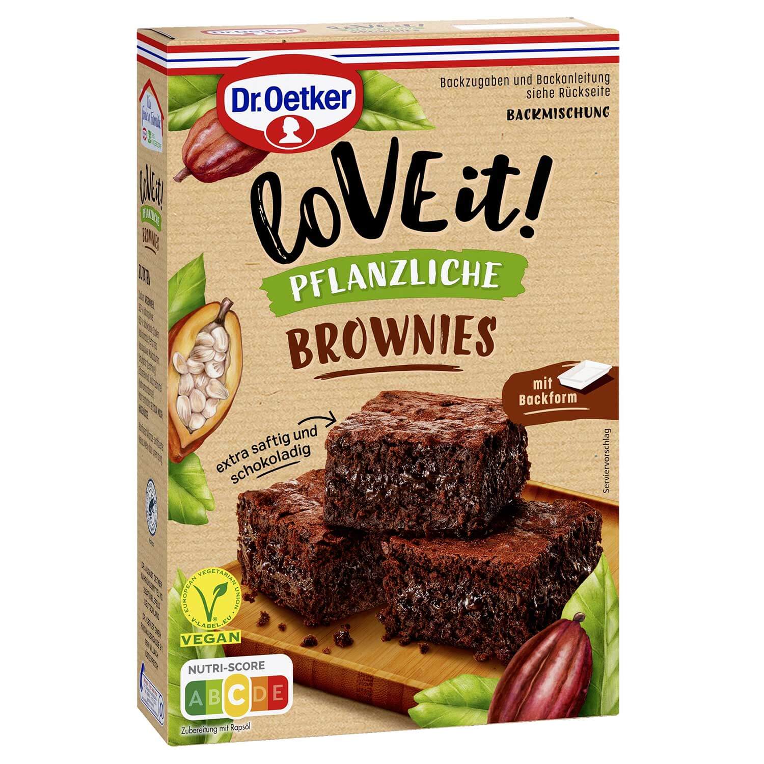 LoVE it! Pflanzliche Brownies