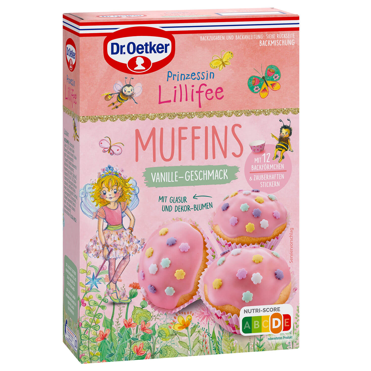 Prinzessin Lillifee Muffins Vanille