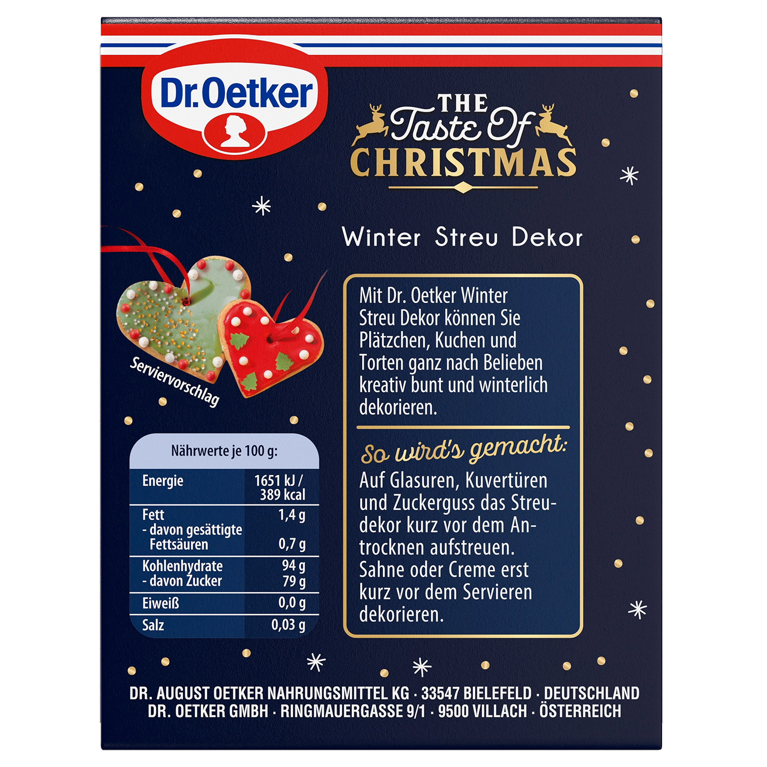 Winter Streu Dekor