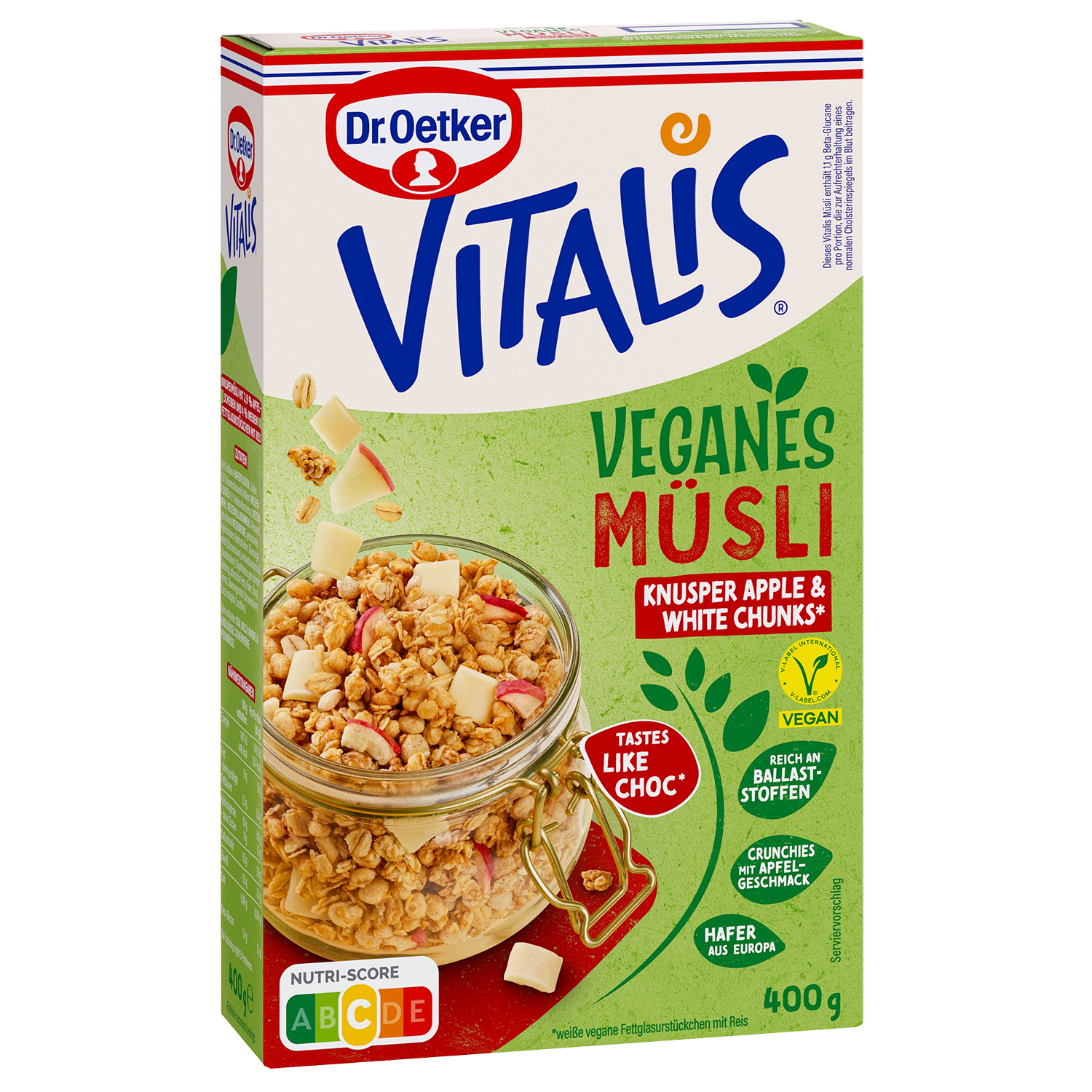 Vitalis Vegan Knusper Apple White Chunks