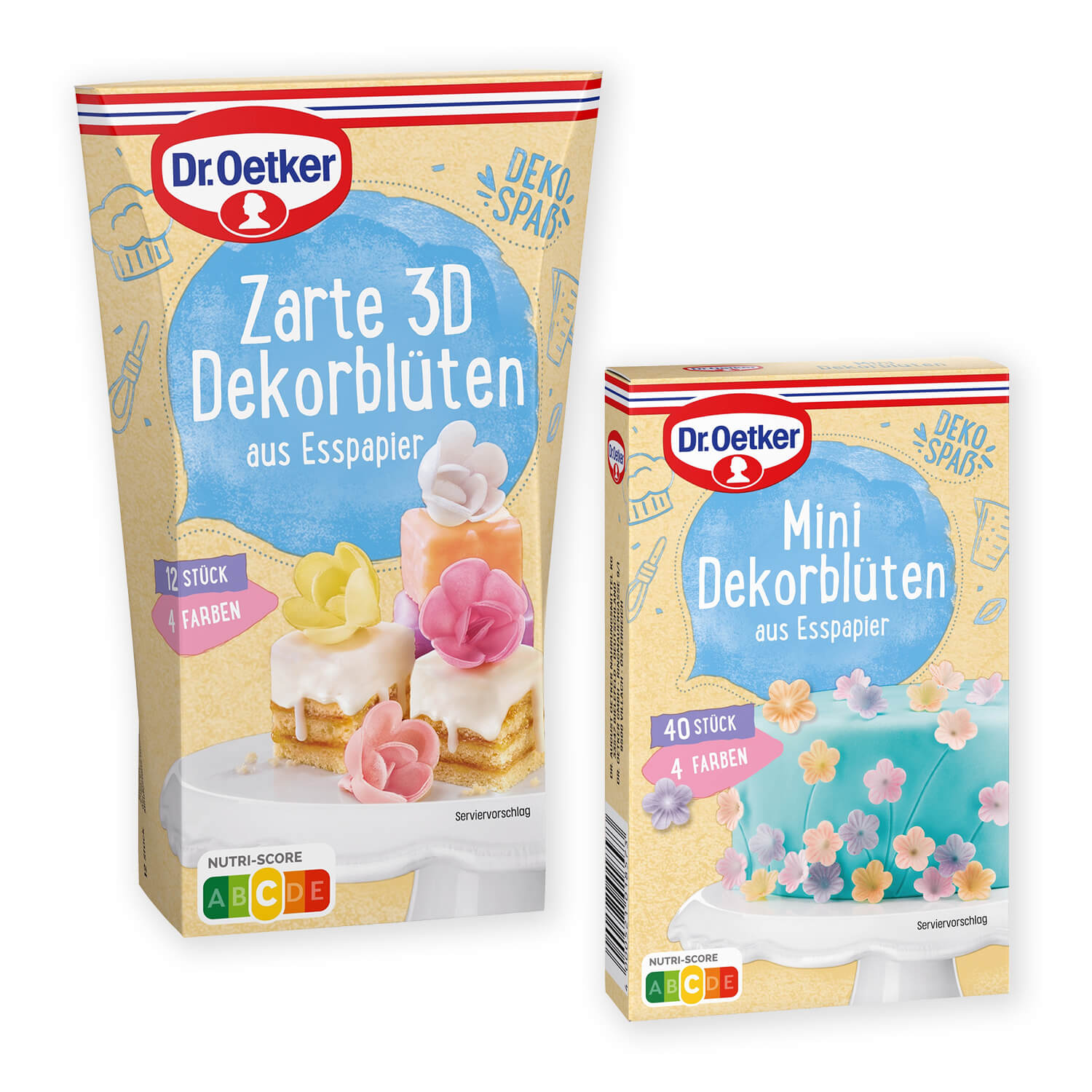 Probier-Set "Dekorblüten fein & zart"