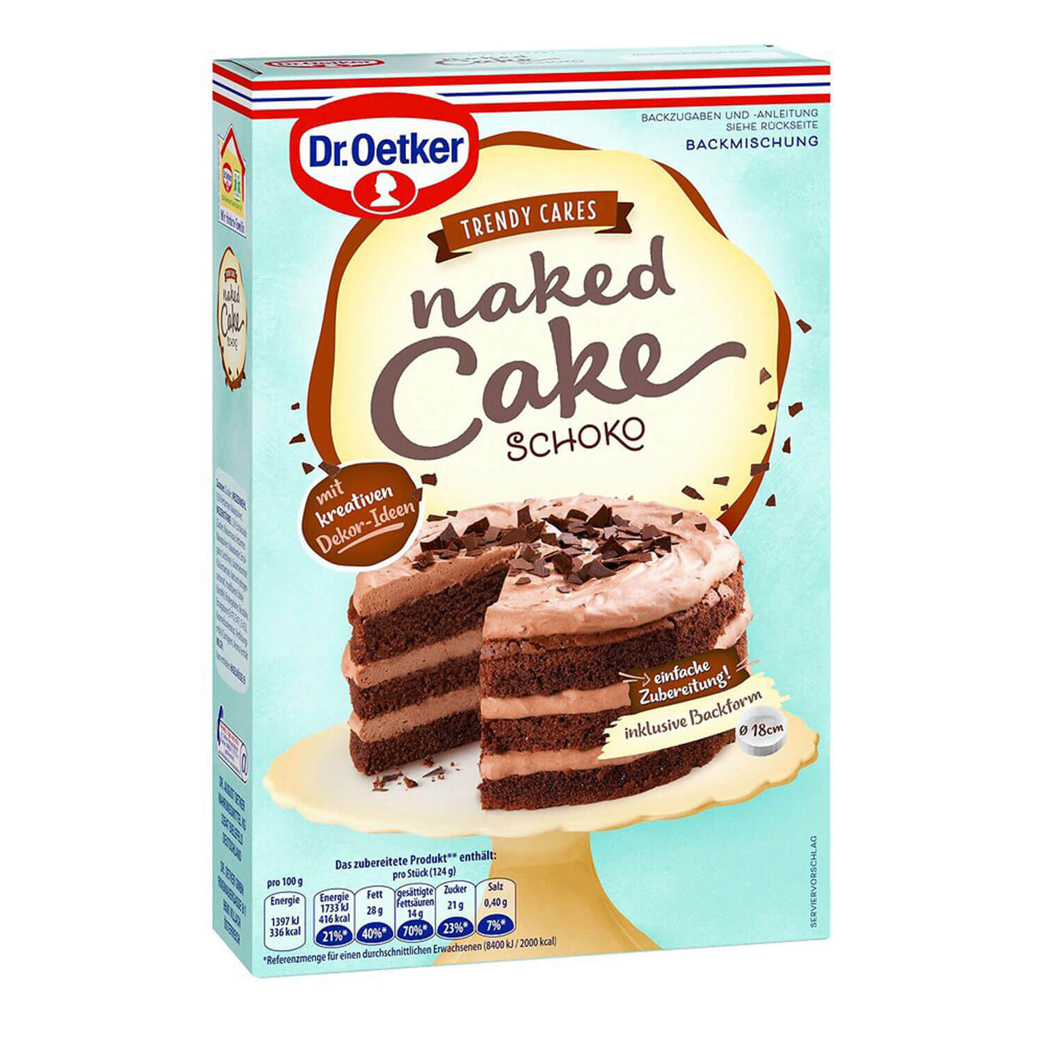 Naked Cake Schoko