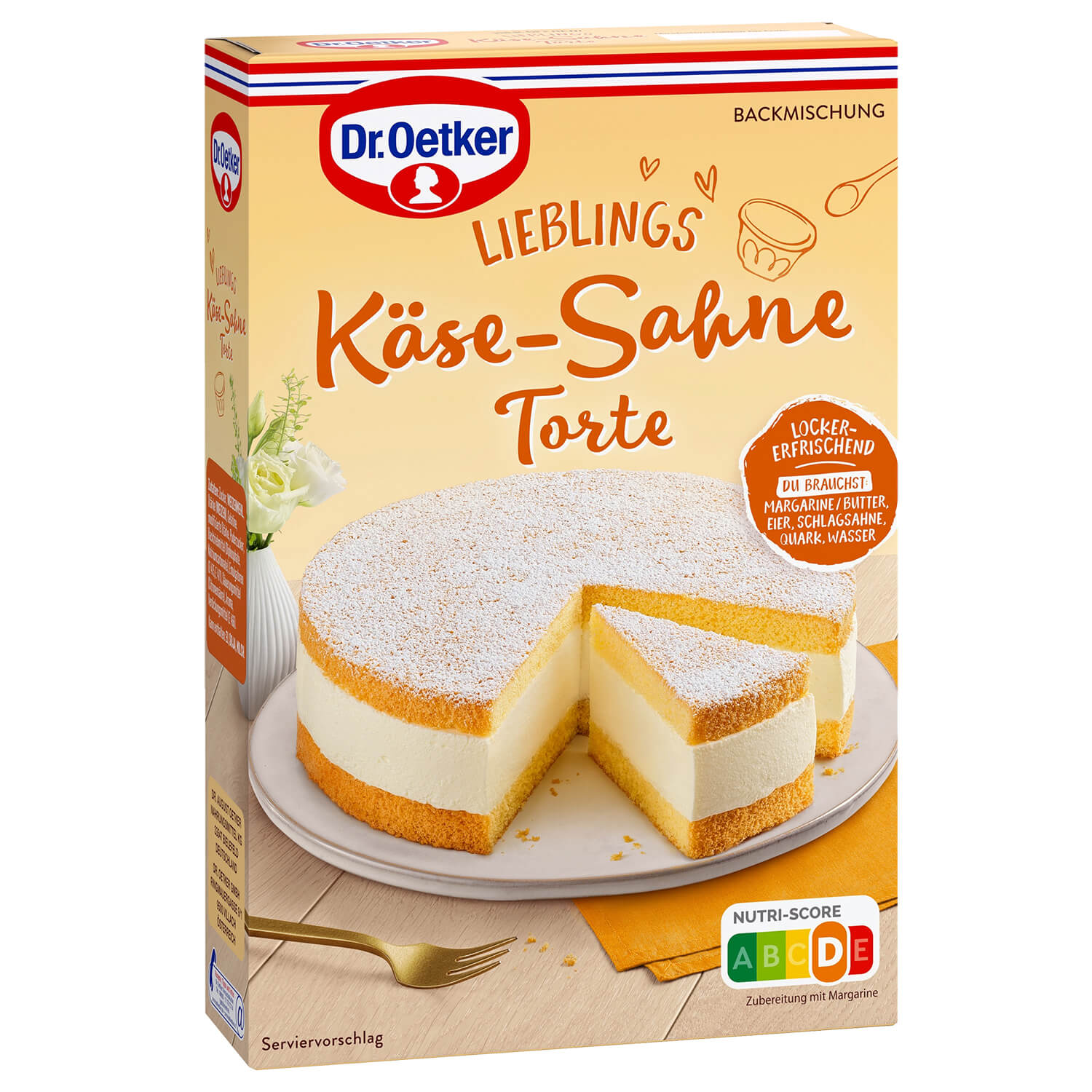 Käse-Sahne Torte