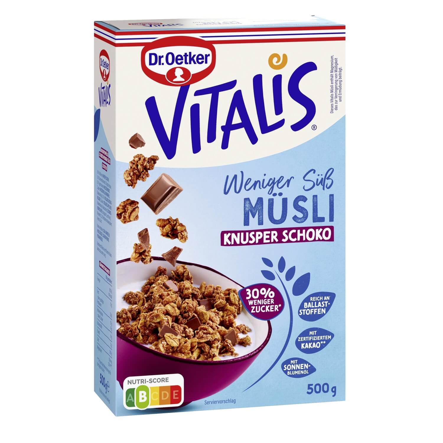 Vitalis Weniger süß Knusper Schoko