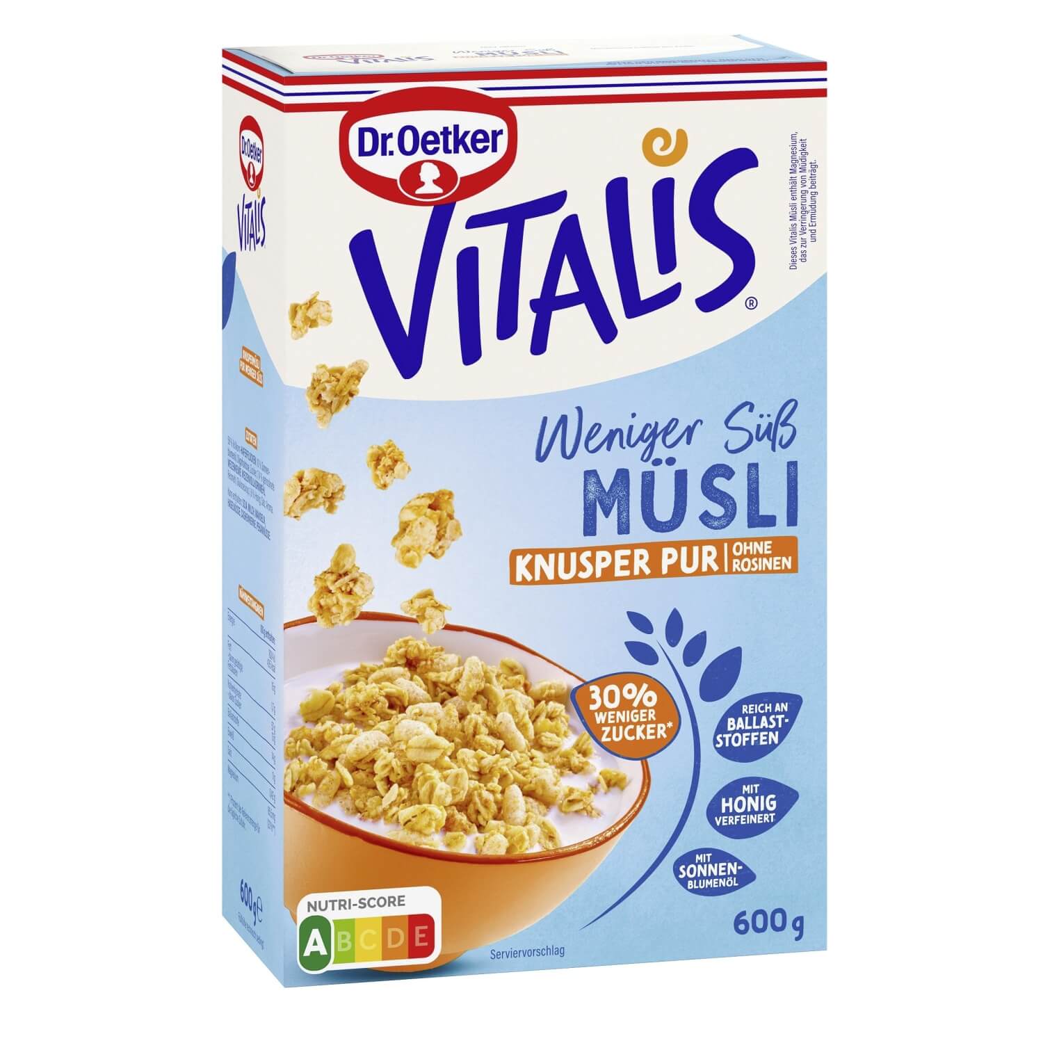 Vitalis Weniger süß Knusper Pur