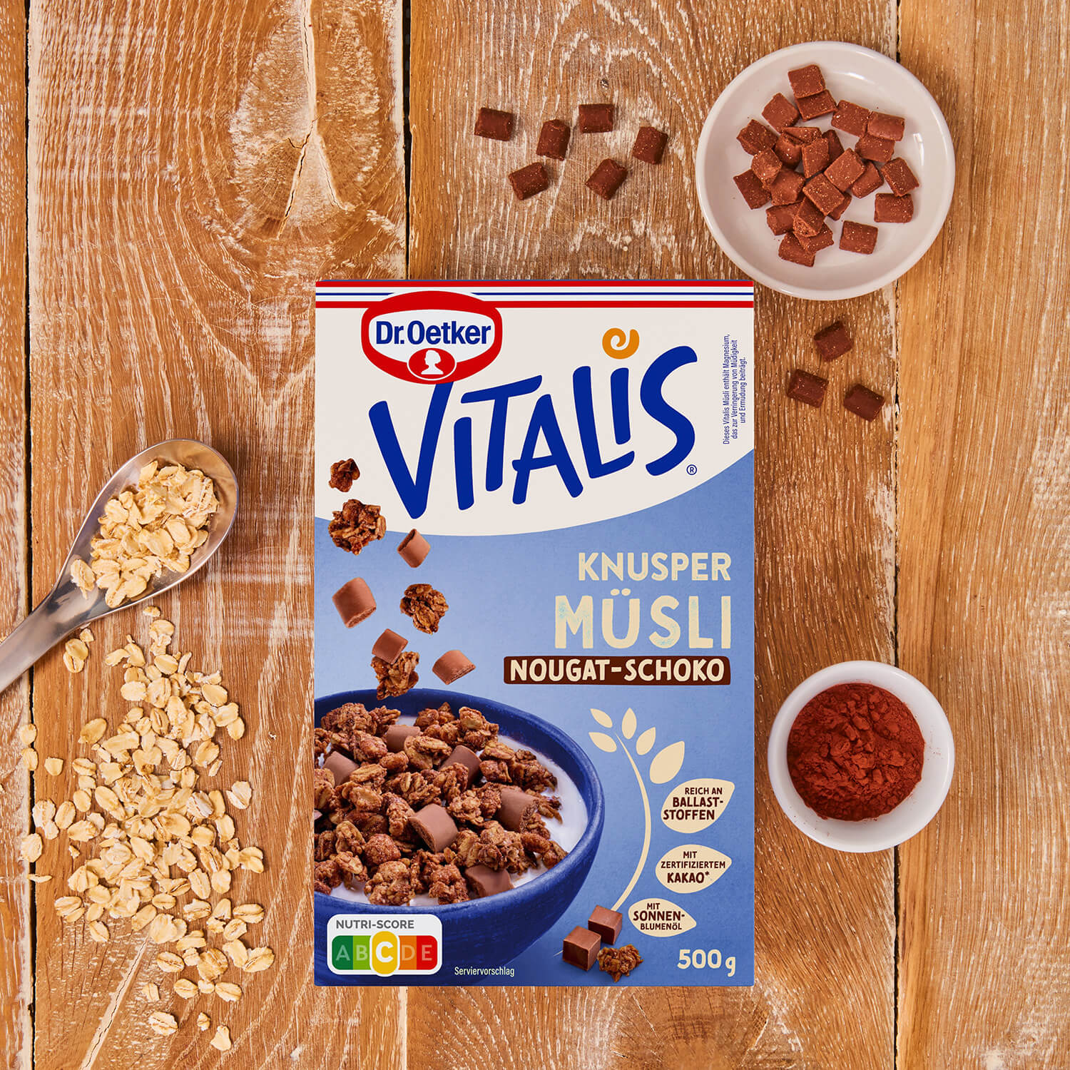 Vitalis Knuspermüsli Nougat-Schoko