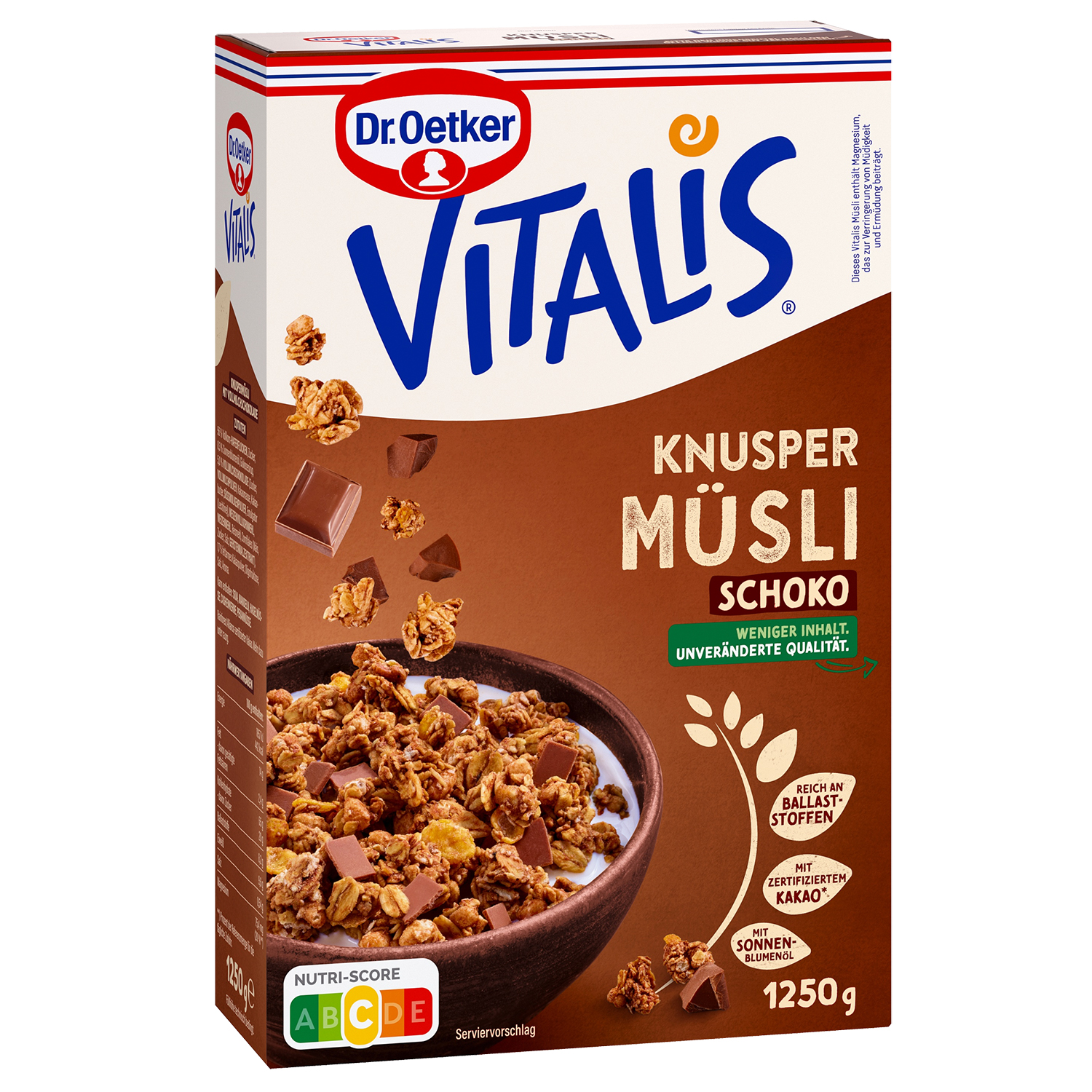 Vitalis Knuspermüsli Schoko 1.250 g