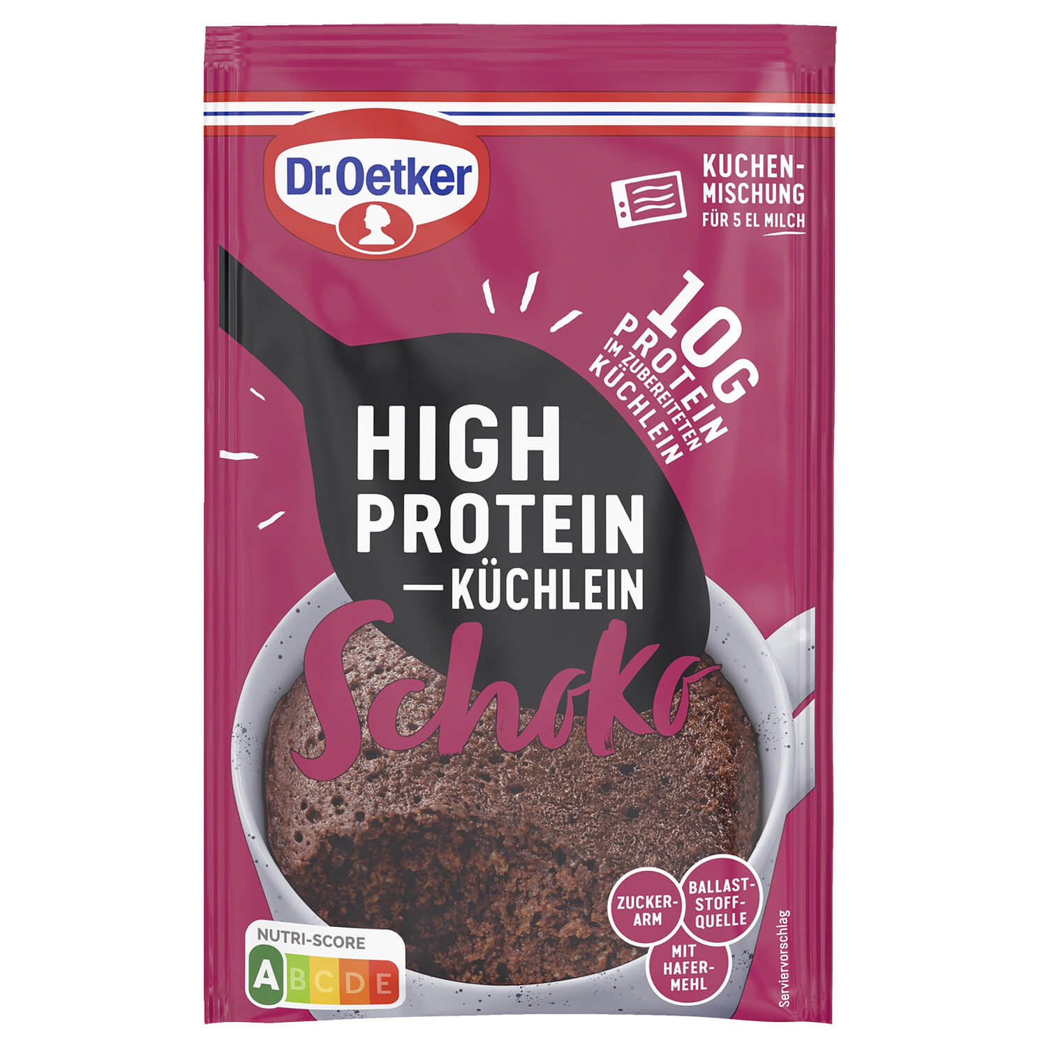 High Protein Küchlein Schoko