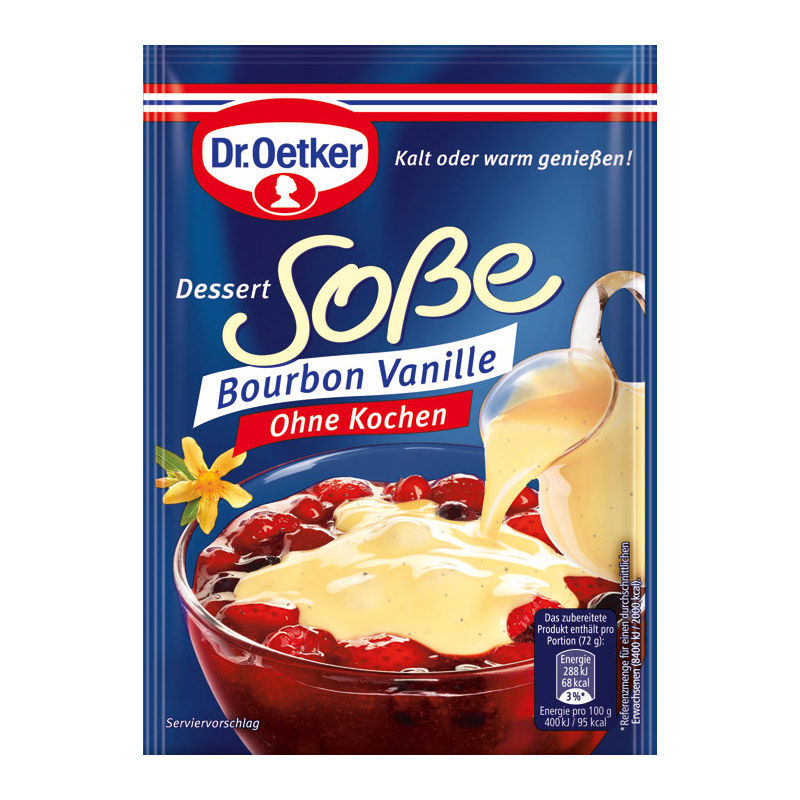 Soße Bourbon-Vanille ohne Kochen