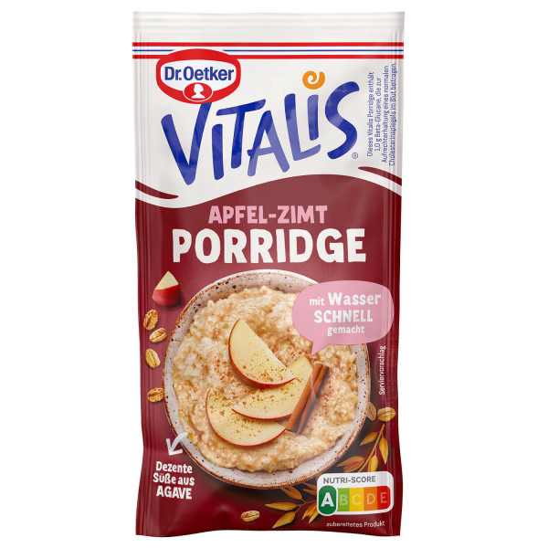 Vitalis Porridge Apfel-Zimt