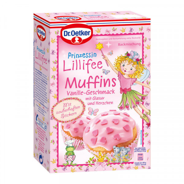 Prinzessin Lillifee Muffins Vanille-Geschmack